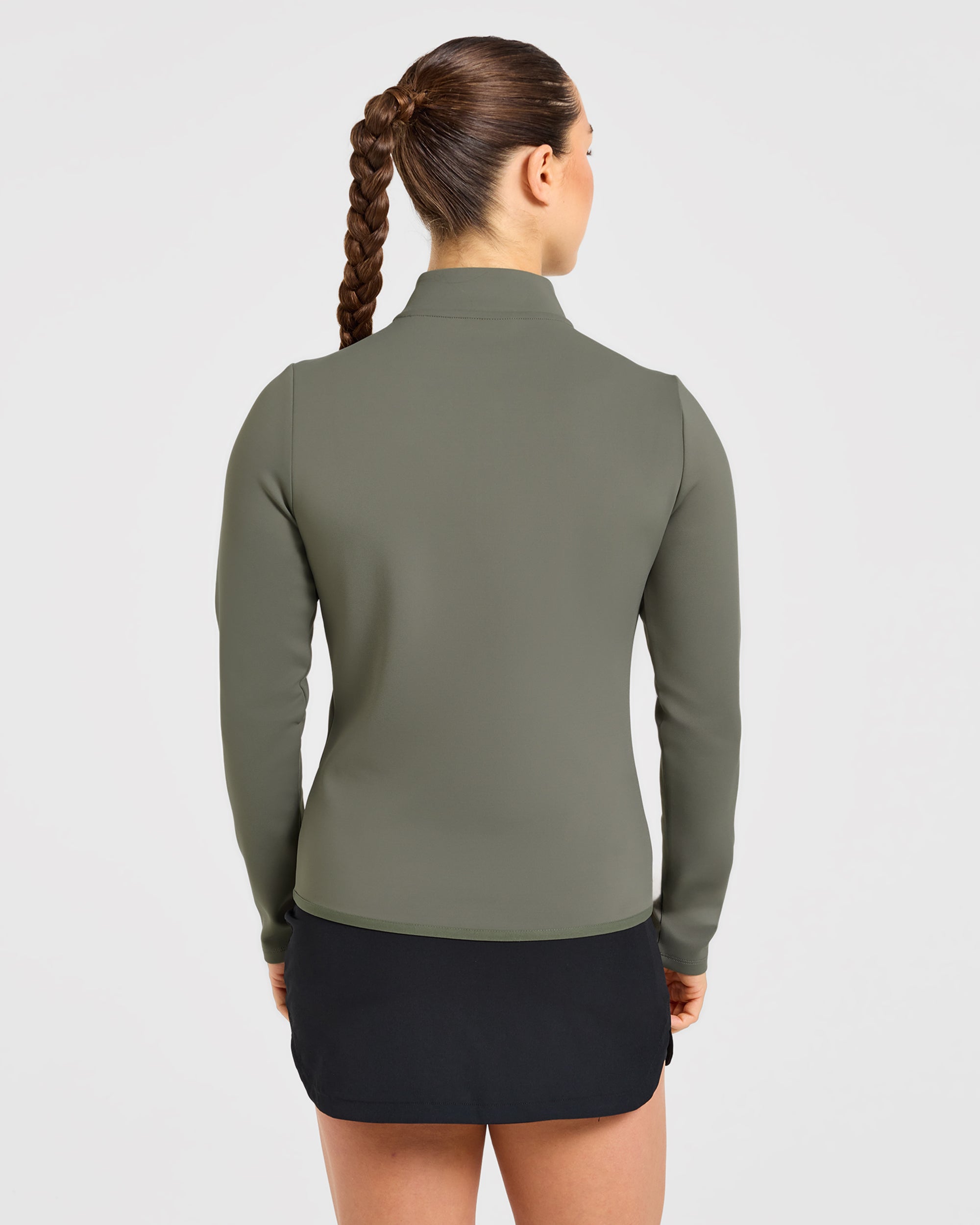 Classic 1/4 Zip Pullover - Deep Sage