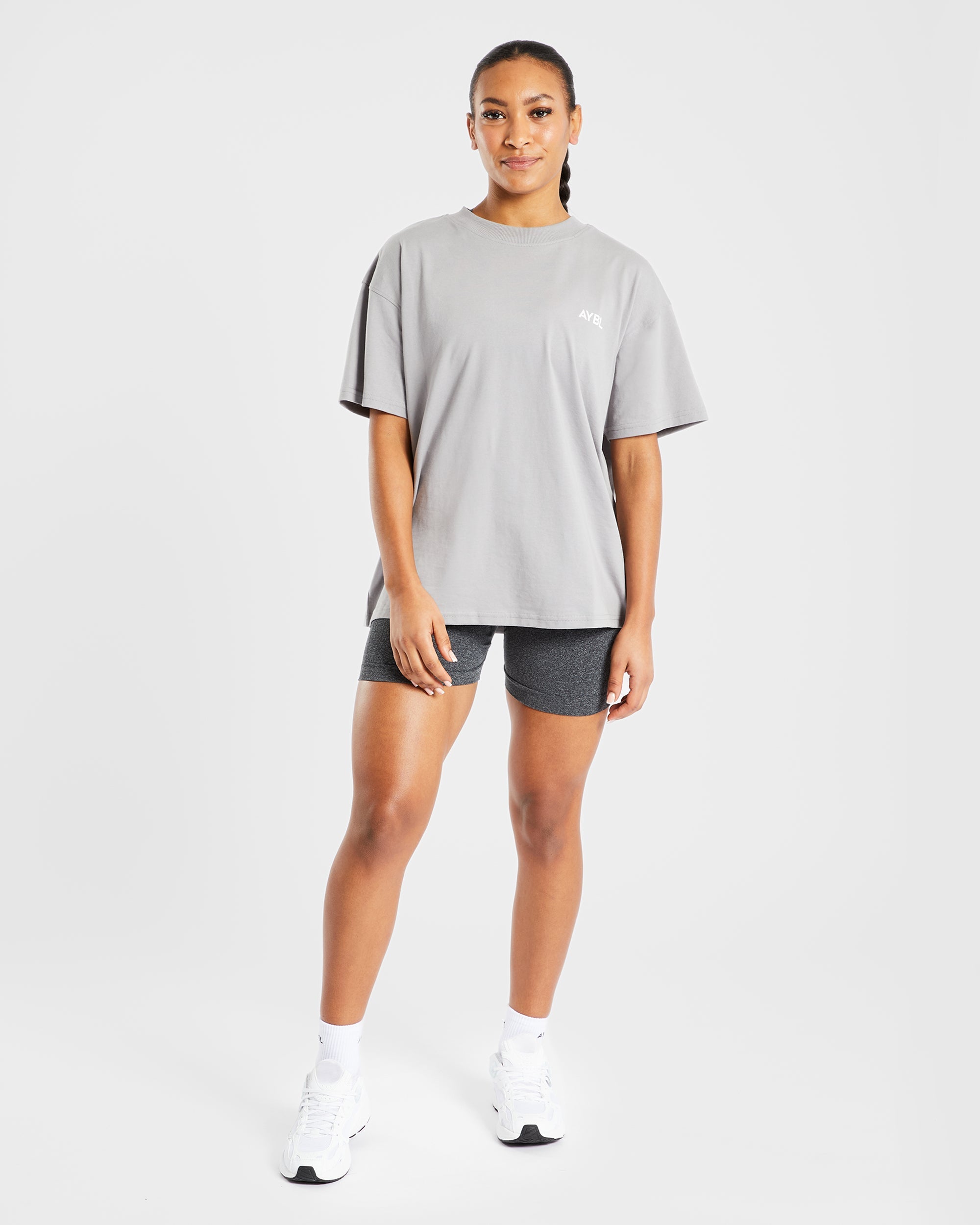 AYBL Club Oversized T Shirt - Grijs