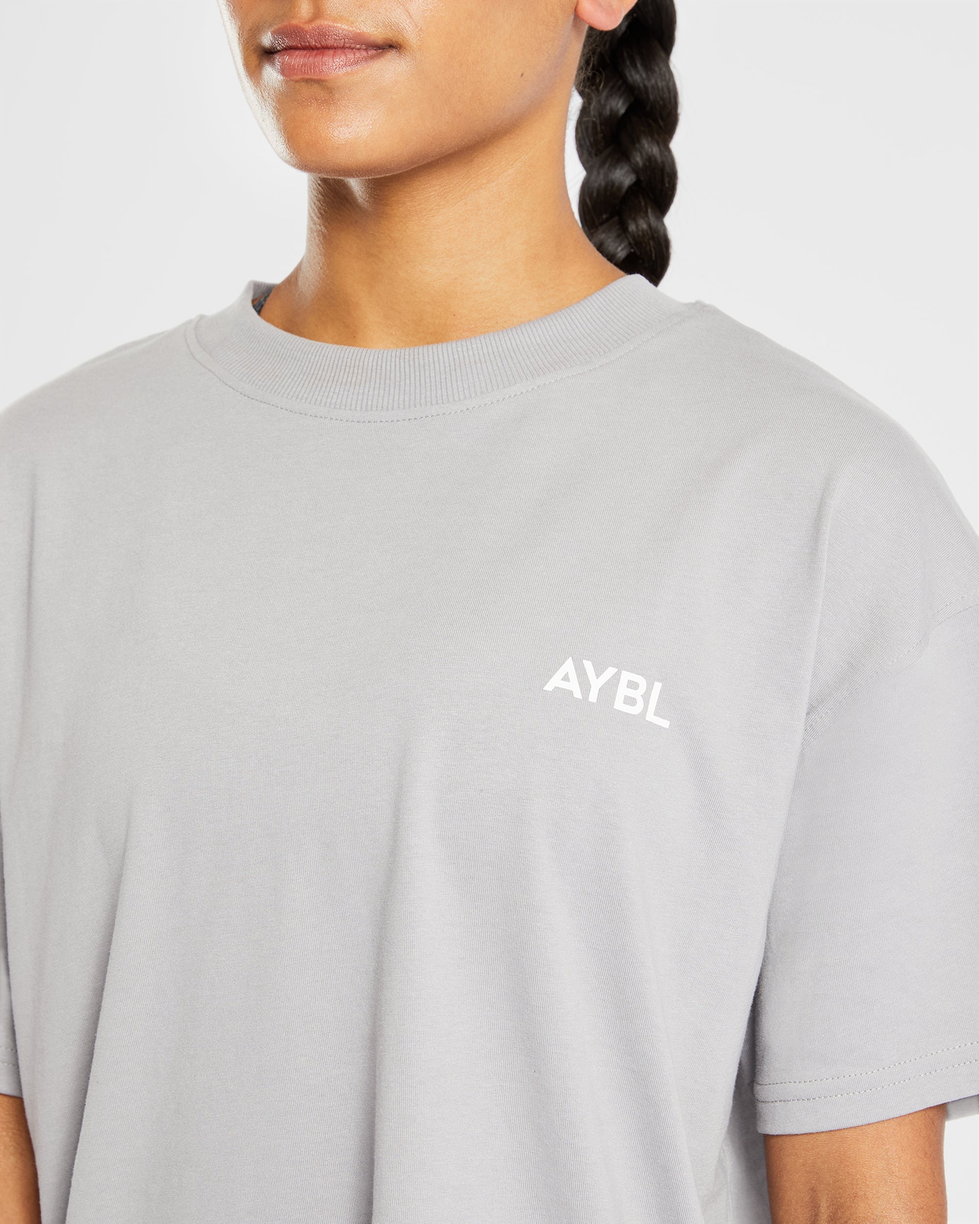 AYBL Club Oversized T Shirt - Grijs