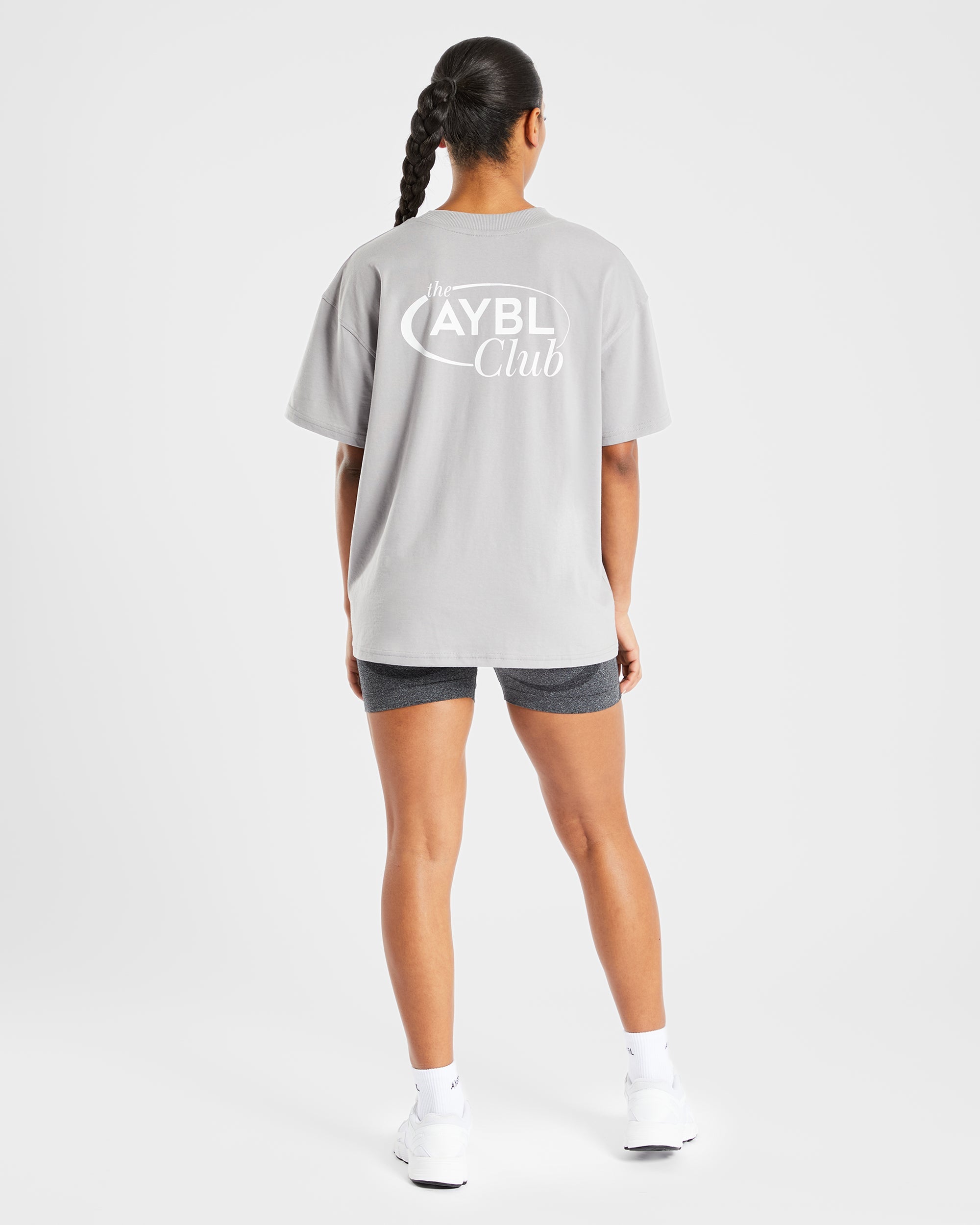 AYBL Club Oversized T Shirt - Grijs