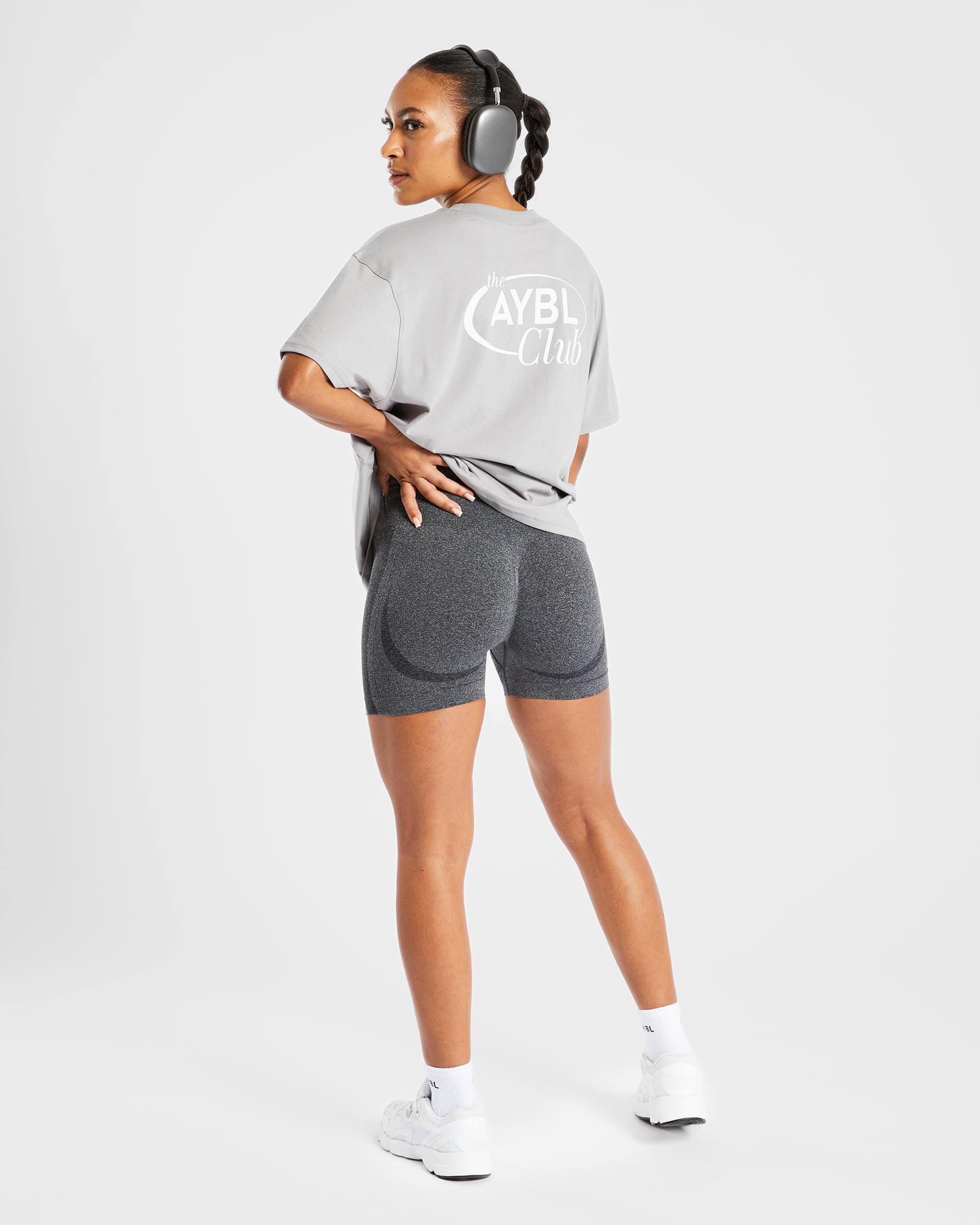AYBL Club Oversized T Shirt - Grijs