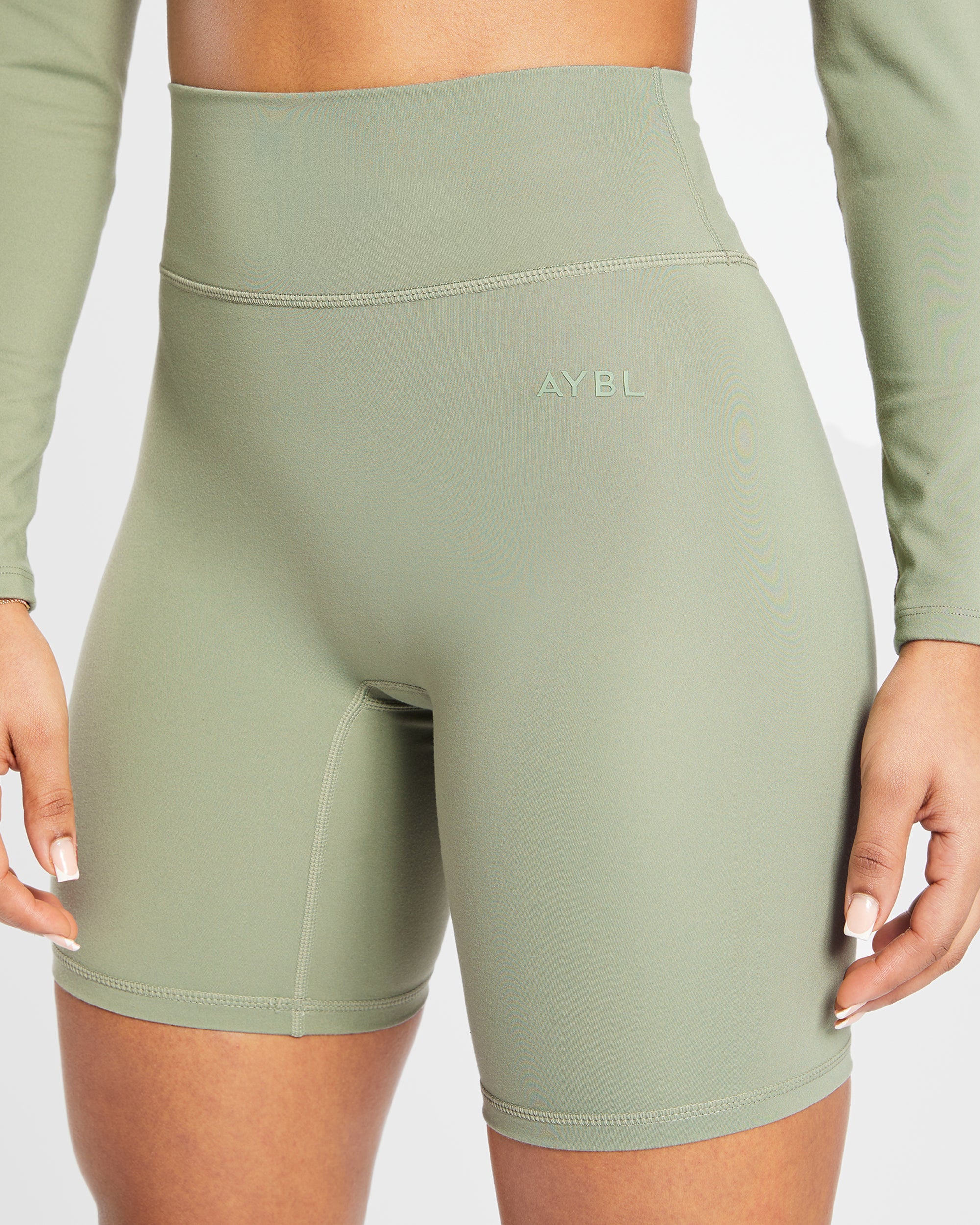 Staple Cycling Shorts - Olive Groen