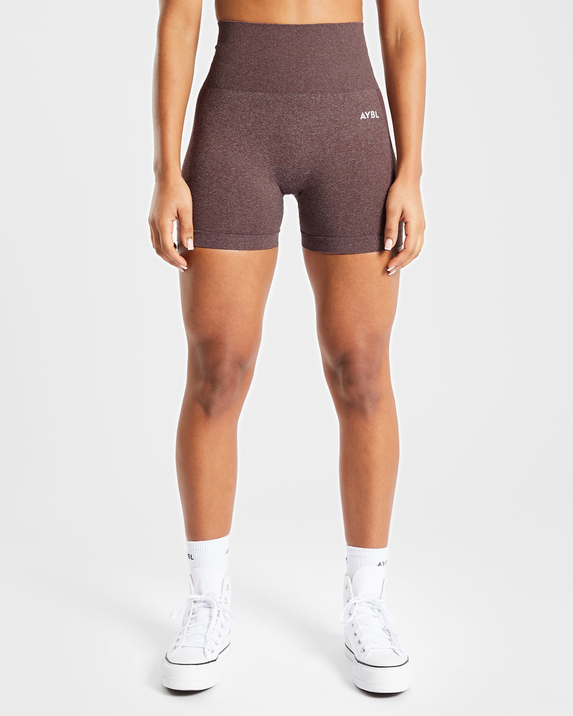 Empower Seamless Shorts - Bruin Marl