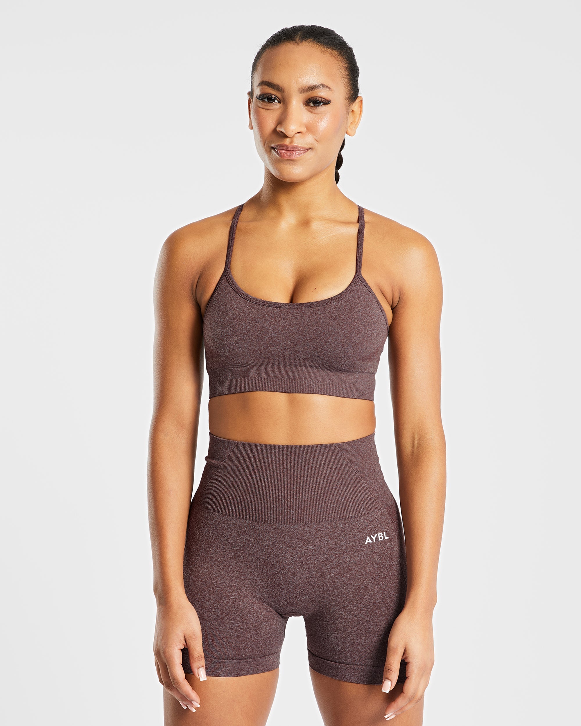 Empower Seamless Sports Bra - Bruin Marl