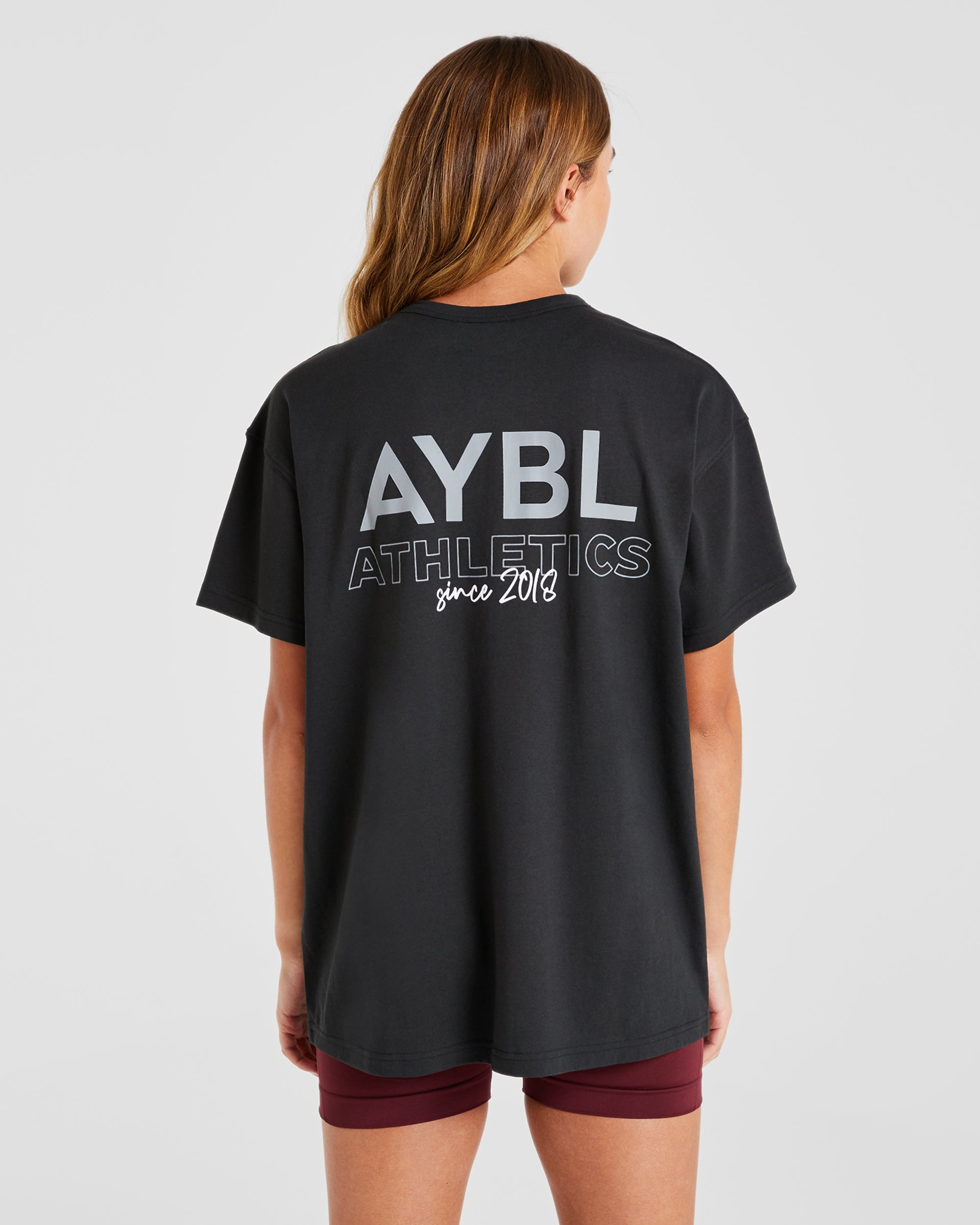 AYBL Athletics Oversized T Shirt - Zwart