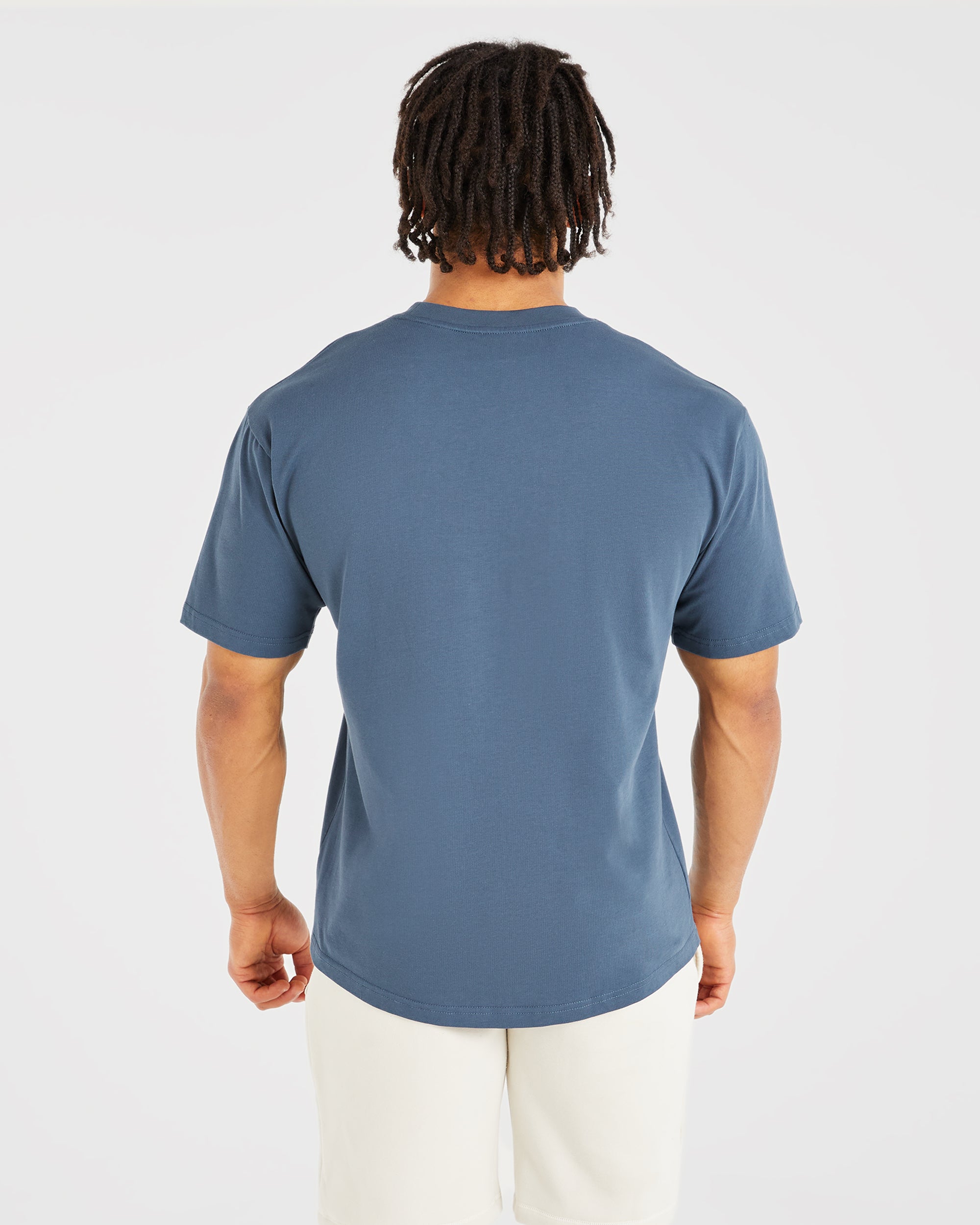 Core T Shirt - Vintage Blauw