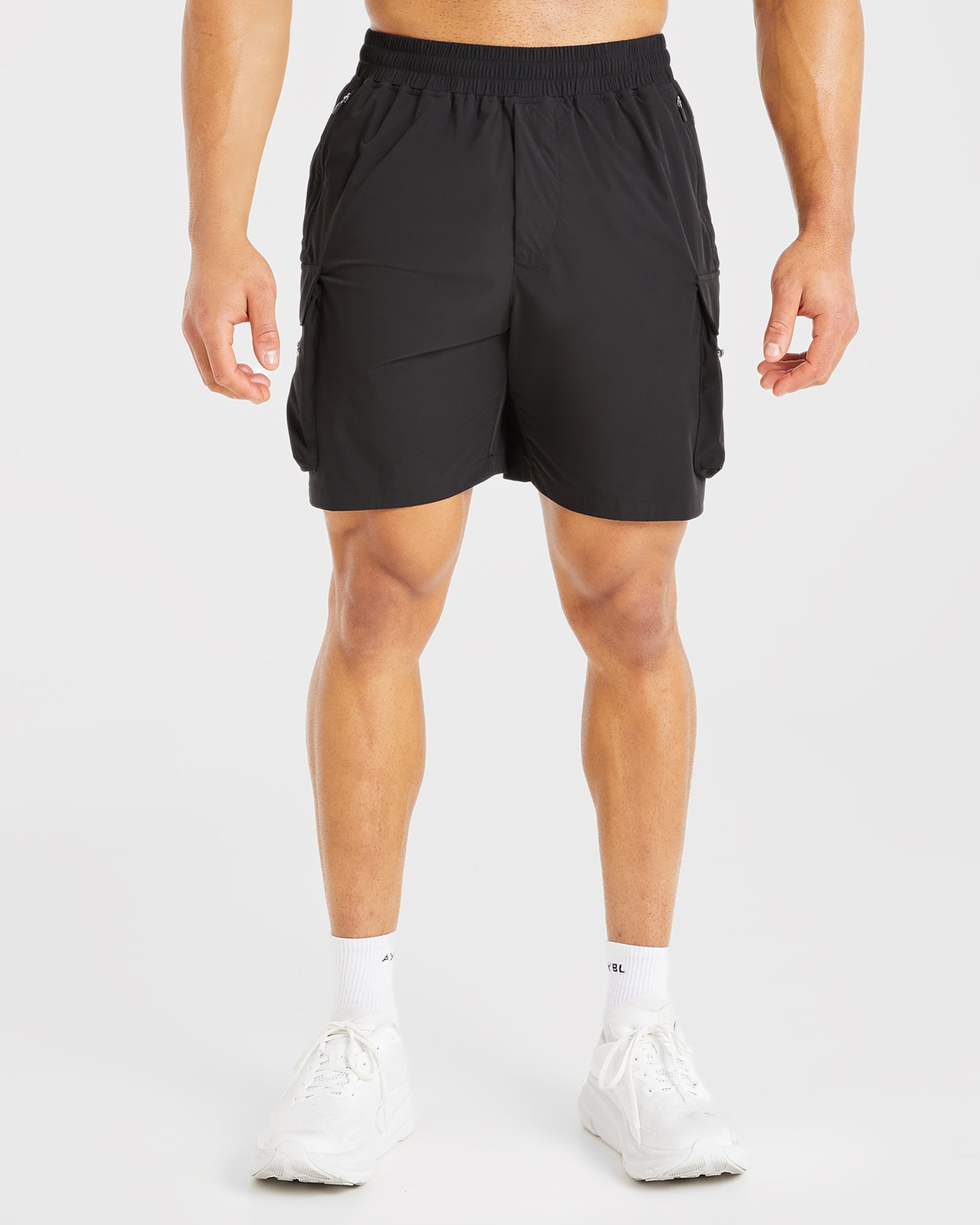 Sport Cargo Shorts - Zwart