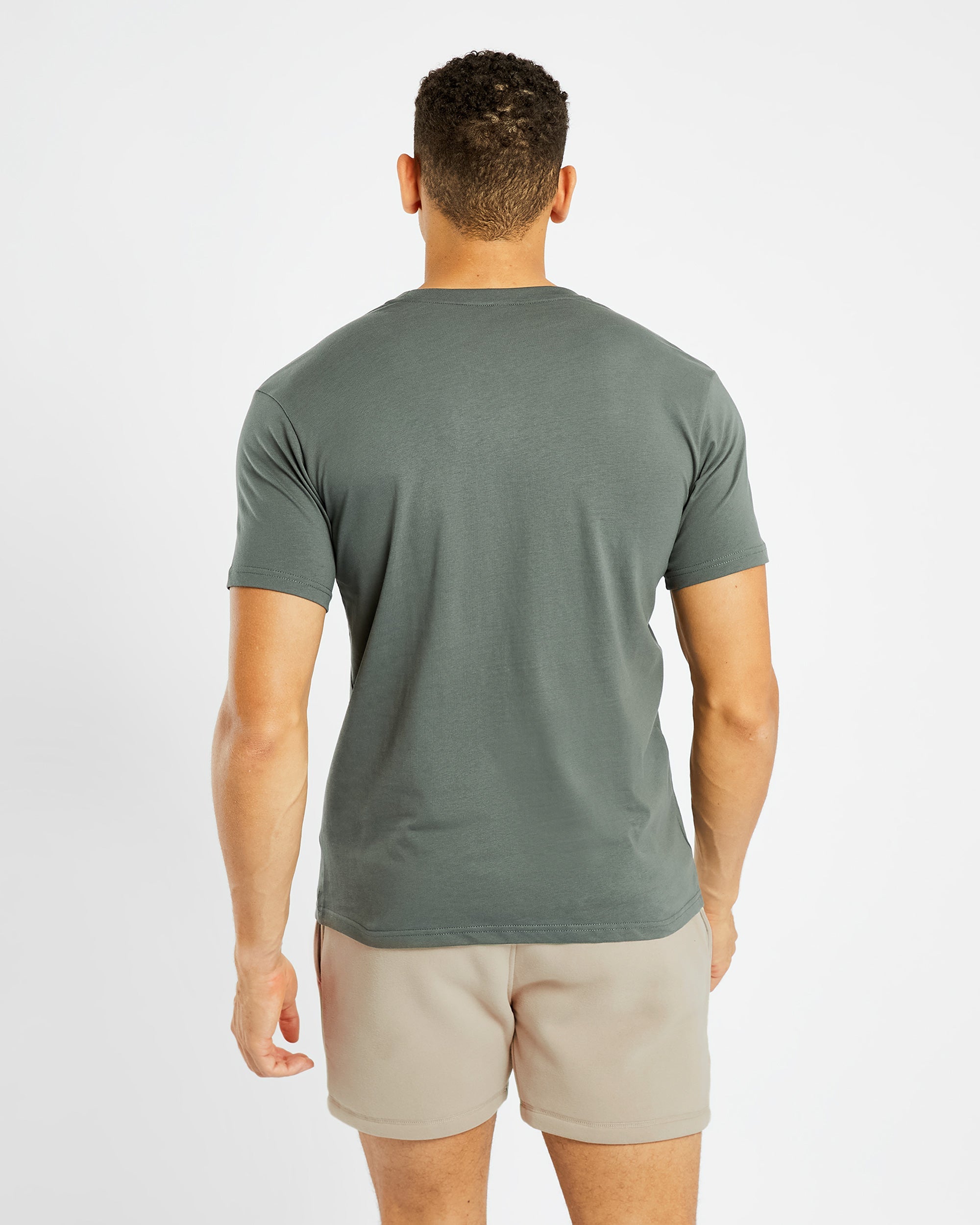 Essential T Shirt - Muted Groen
