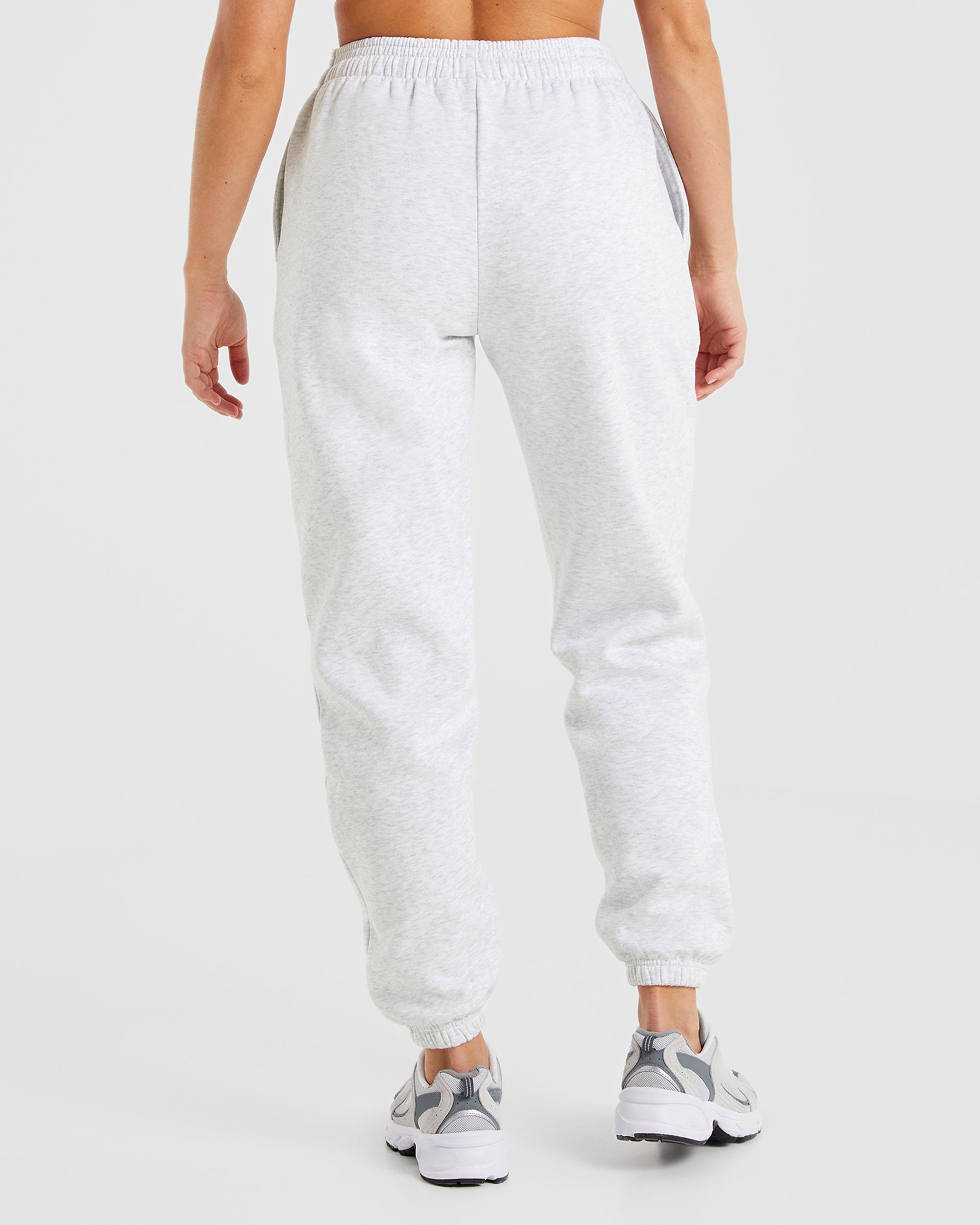 Premium Oversized Joggers - Heather Grijs
