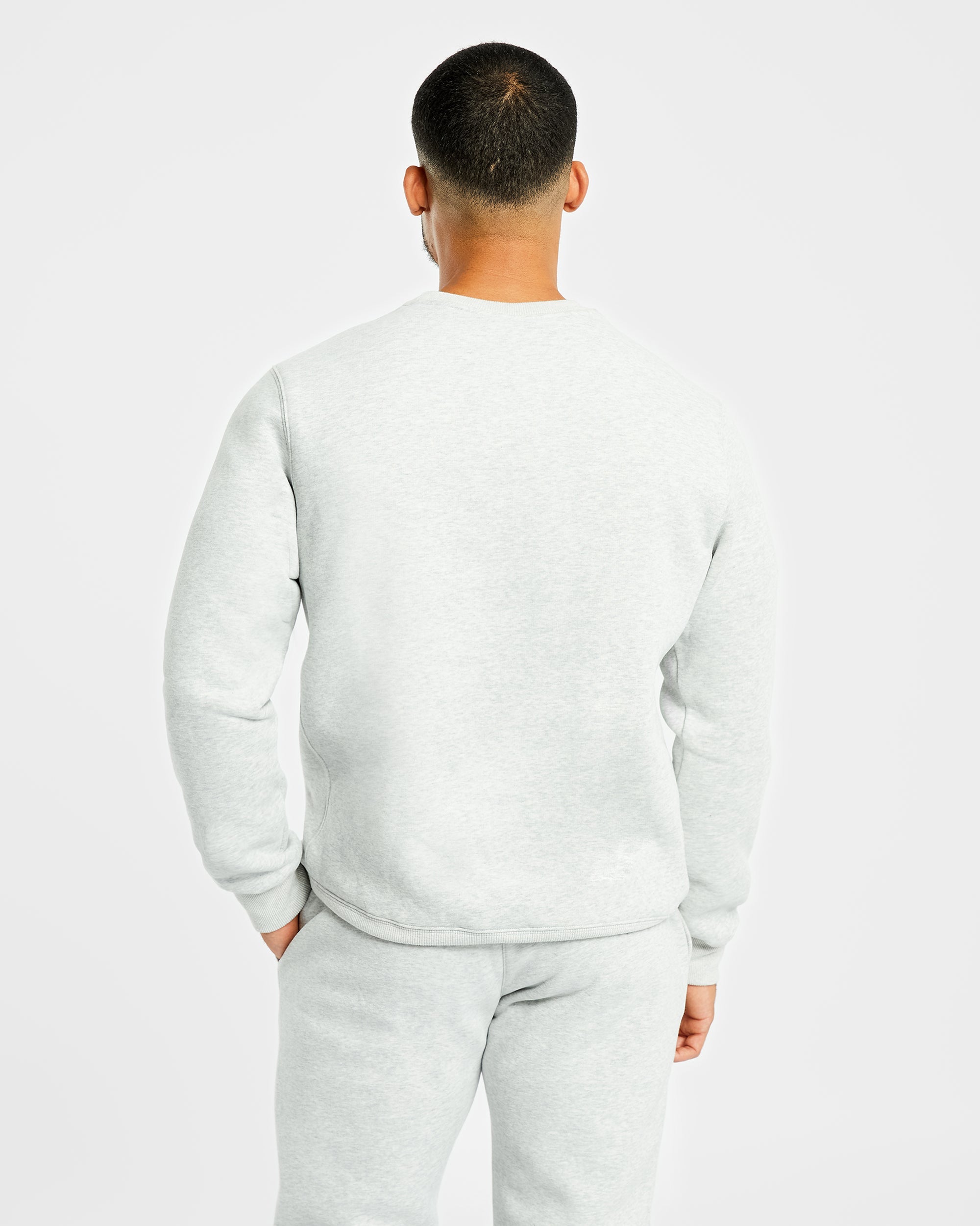 Essential Sweater - Grijs Marl