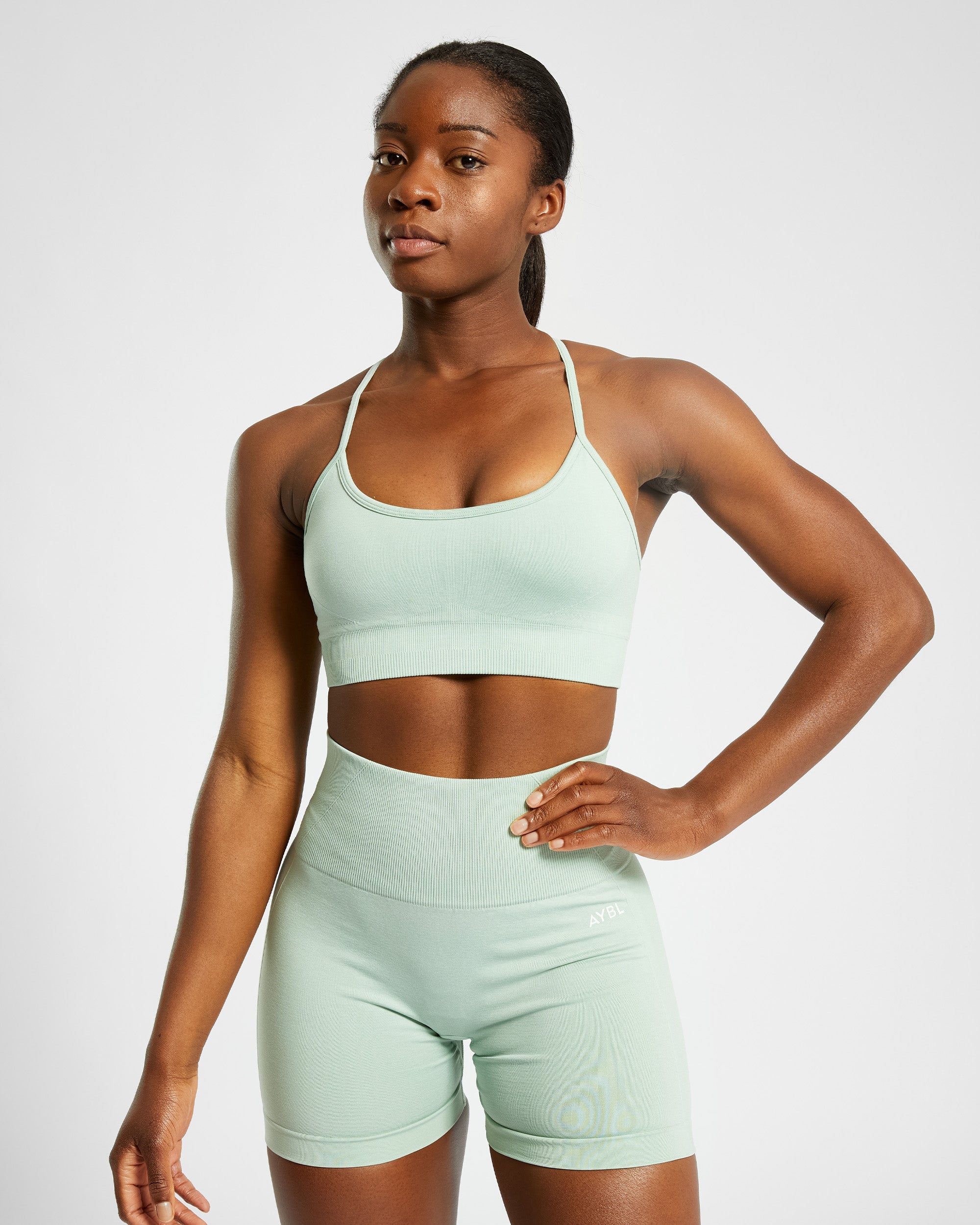 Empower Seamless Sports Bra - Spring Groen Marl