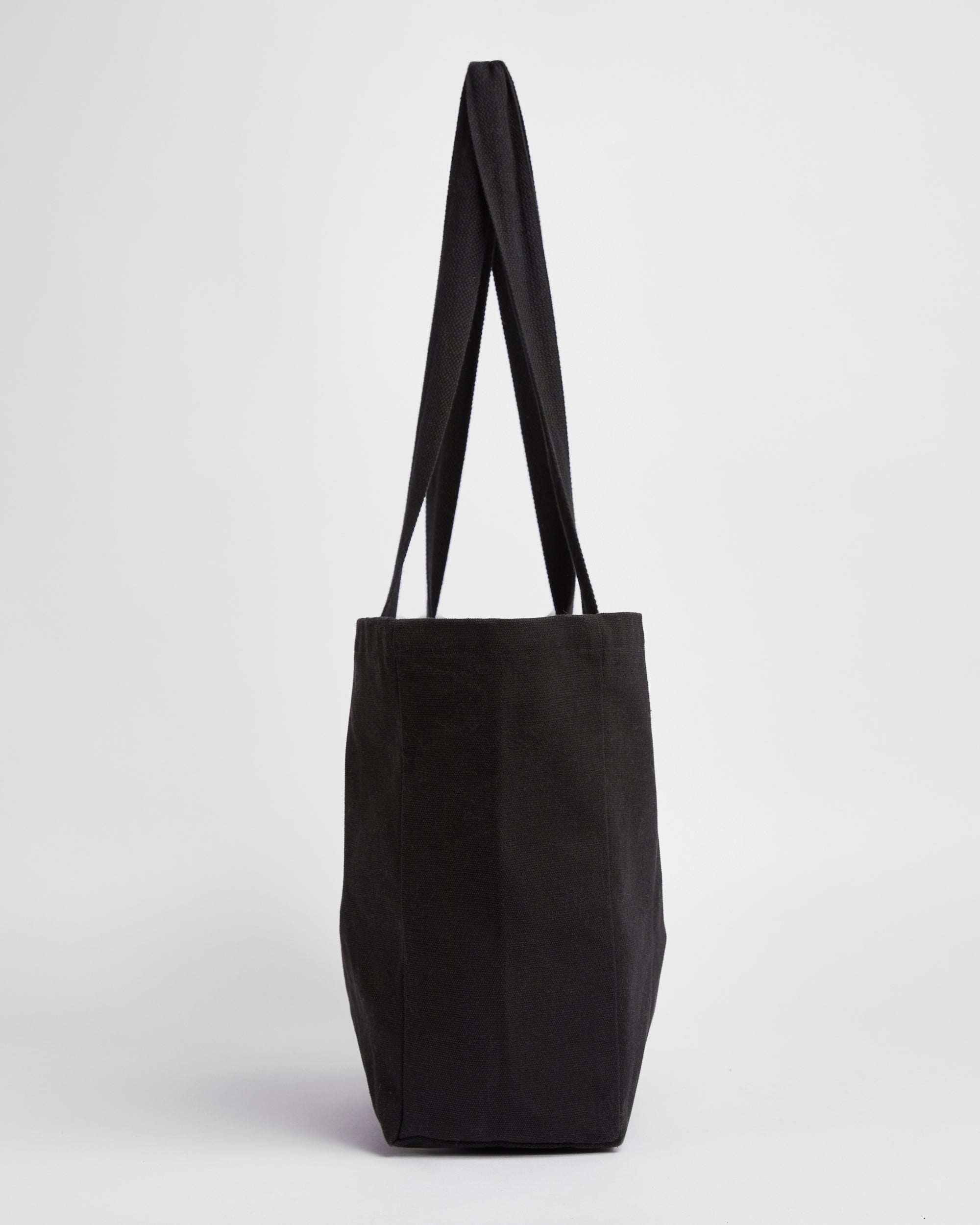 Varsity Tote Bag - Zwart