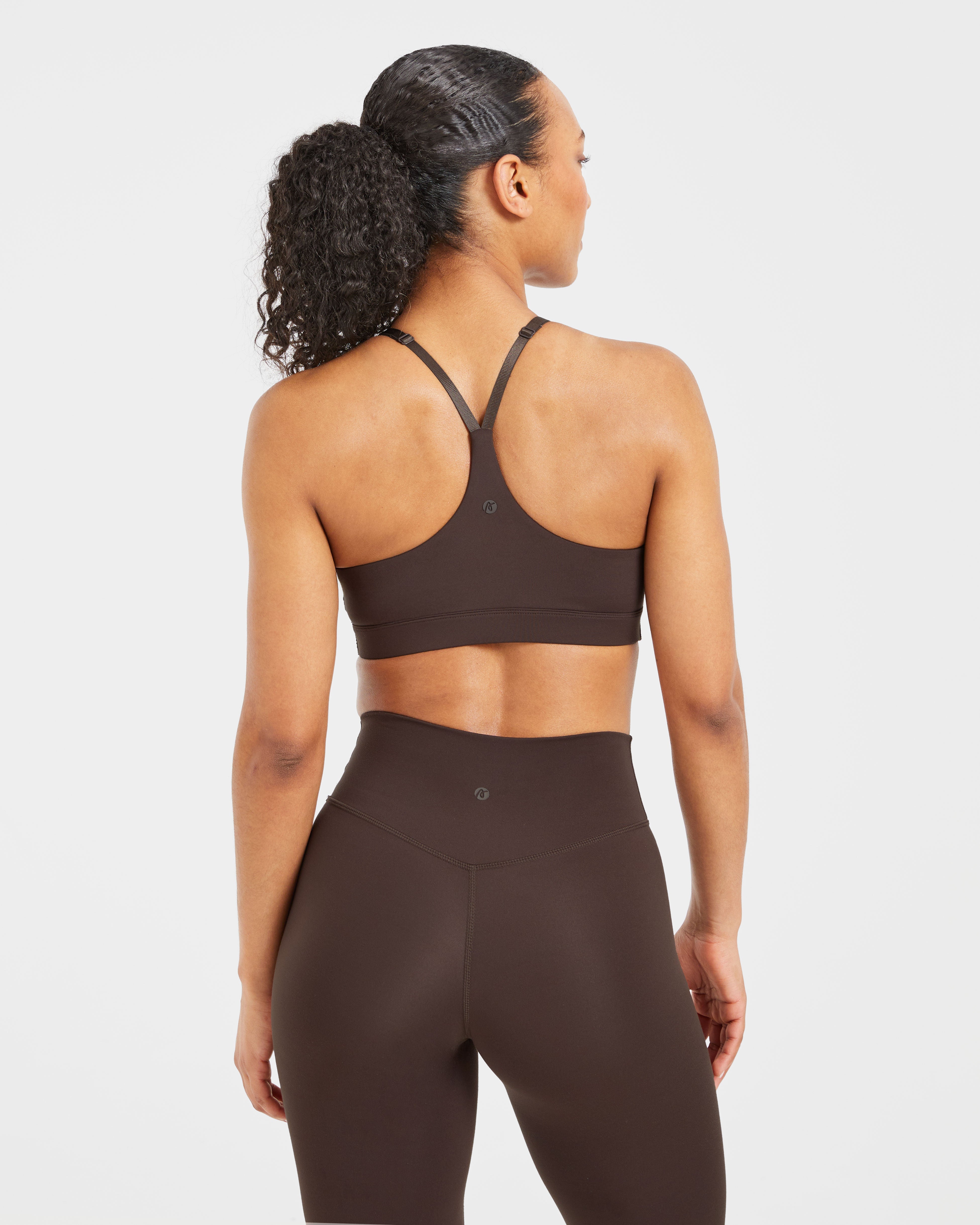 Staple Sports Bra - Coffee Bruin