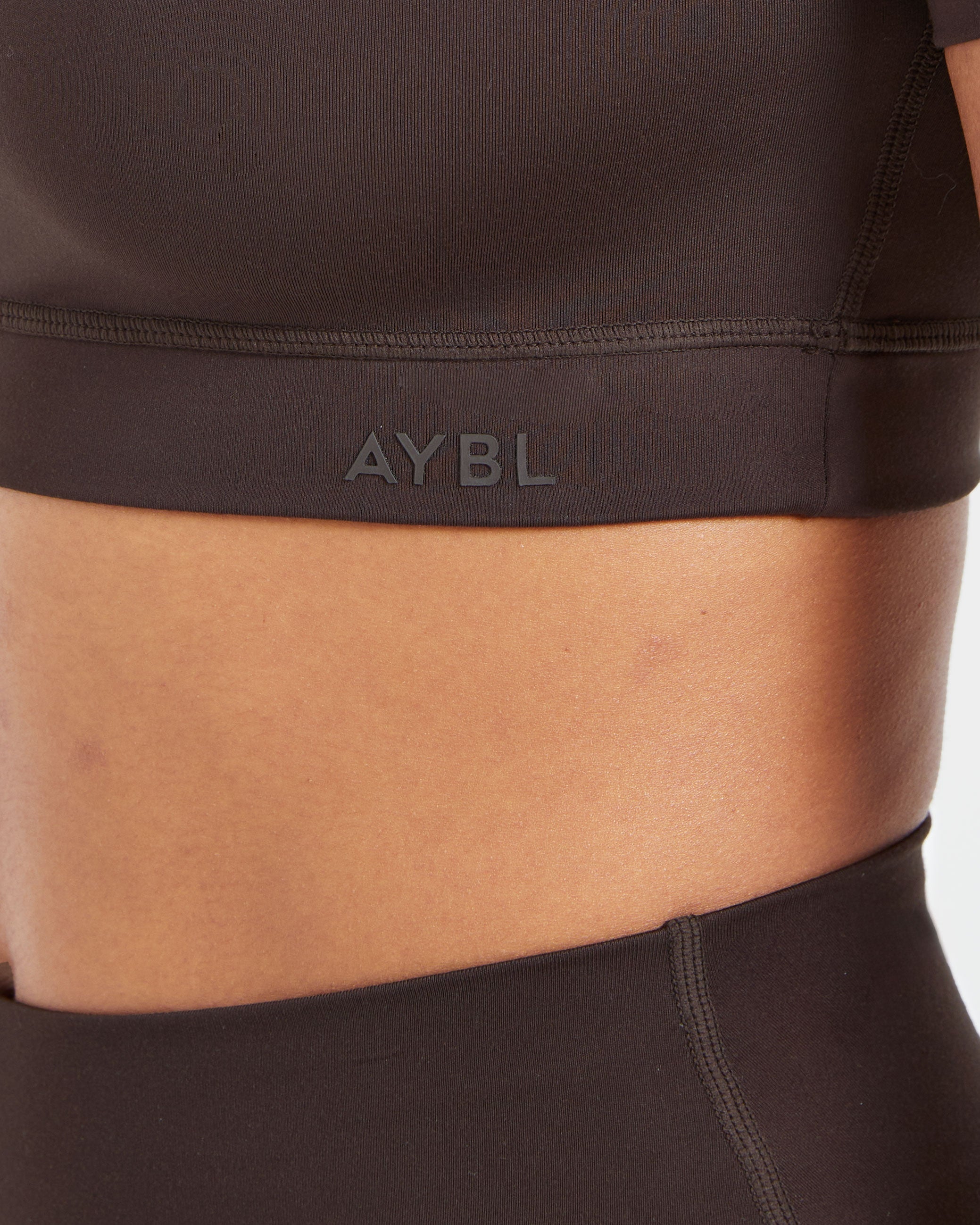 Staple Crop Top - Coffee Bruin