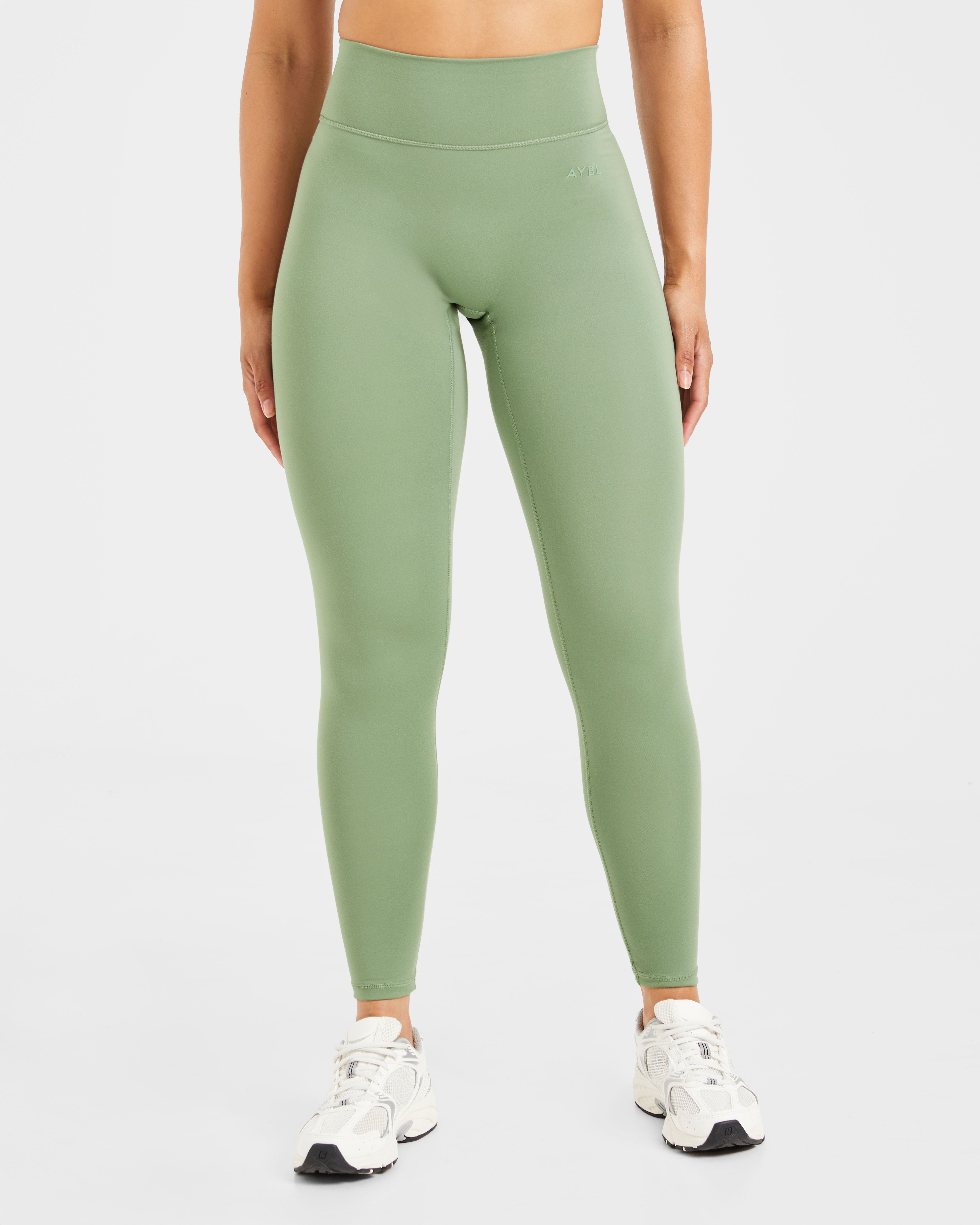 Staple Leggings - Olive Groen