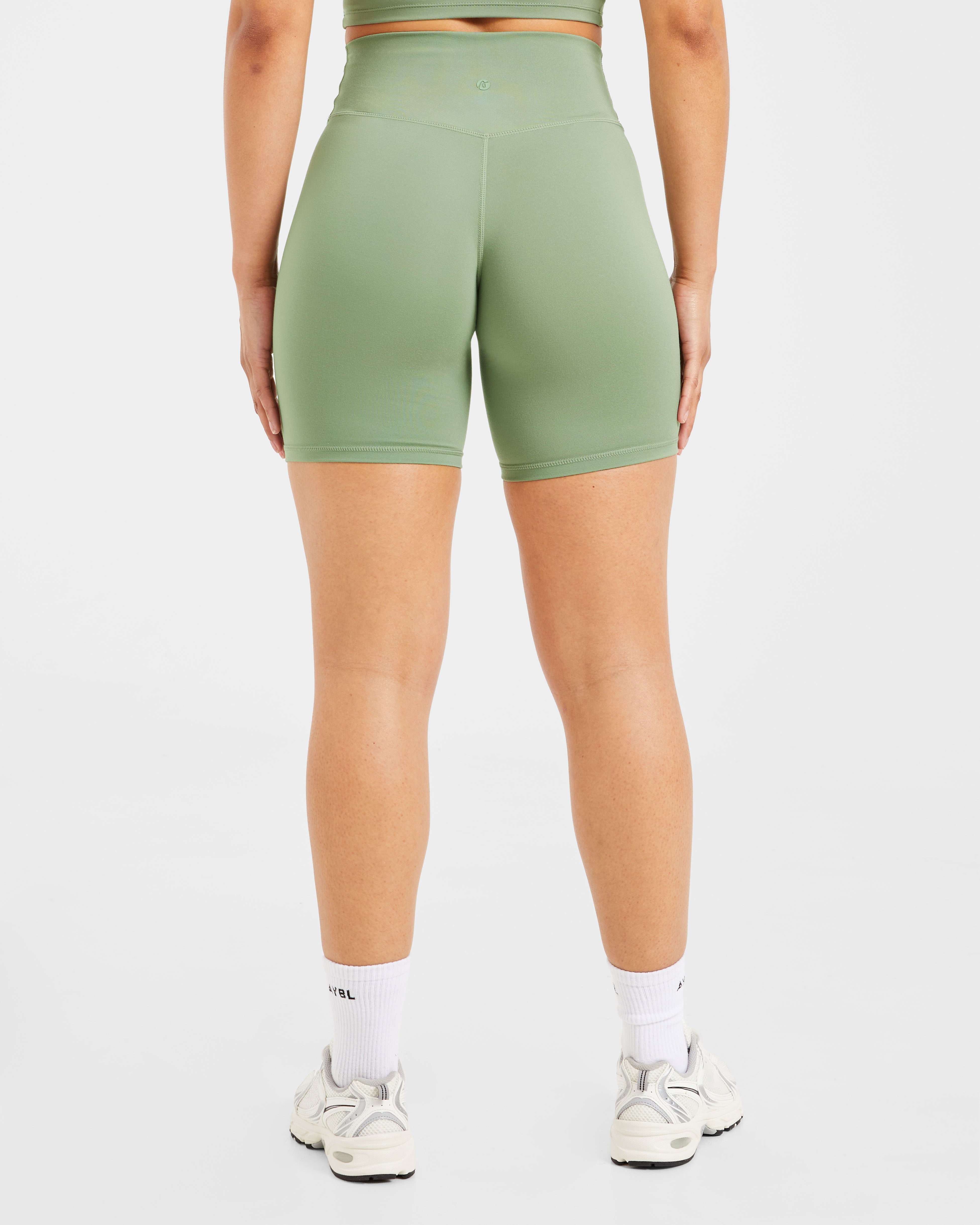 Staple Cycling Shorts - Olive Groen