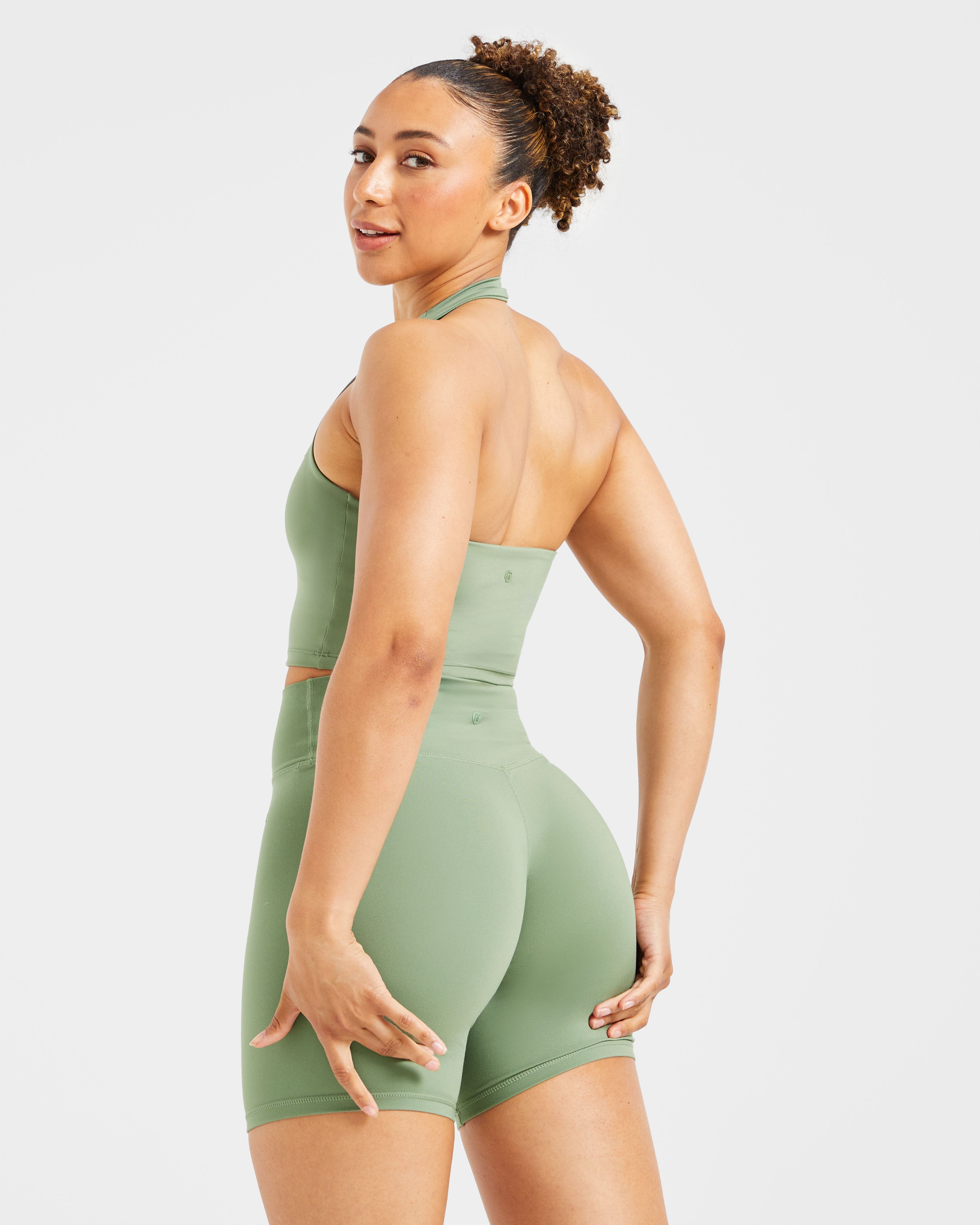 Staple Cycling Shorts - Olive Groen