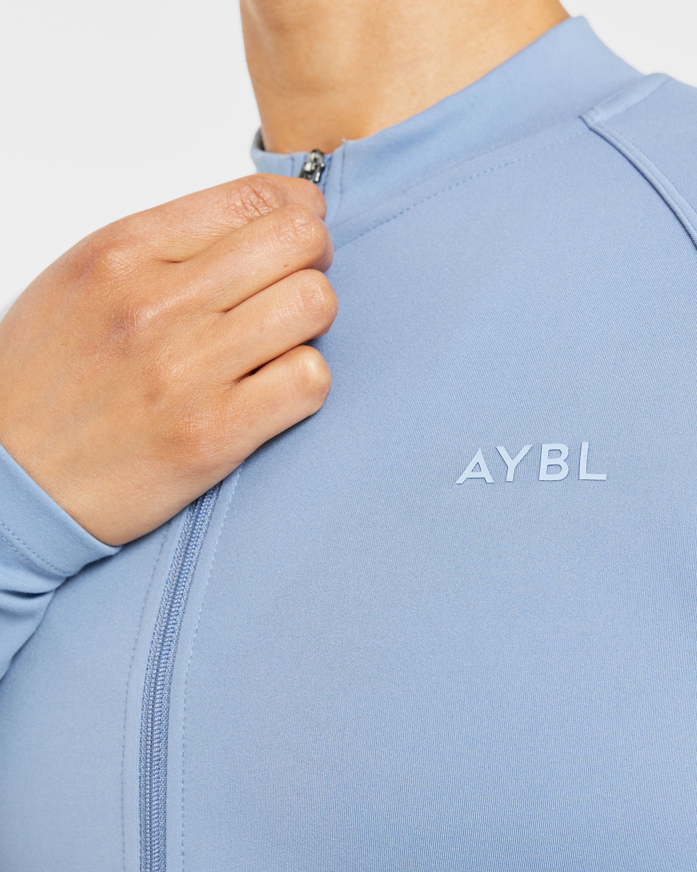 Staple Zip Jacket - Slate Blauw