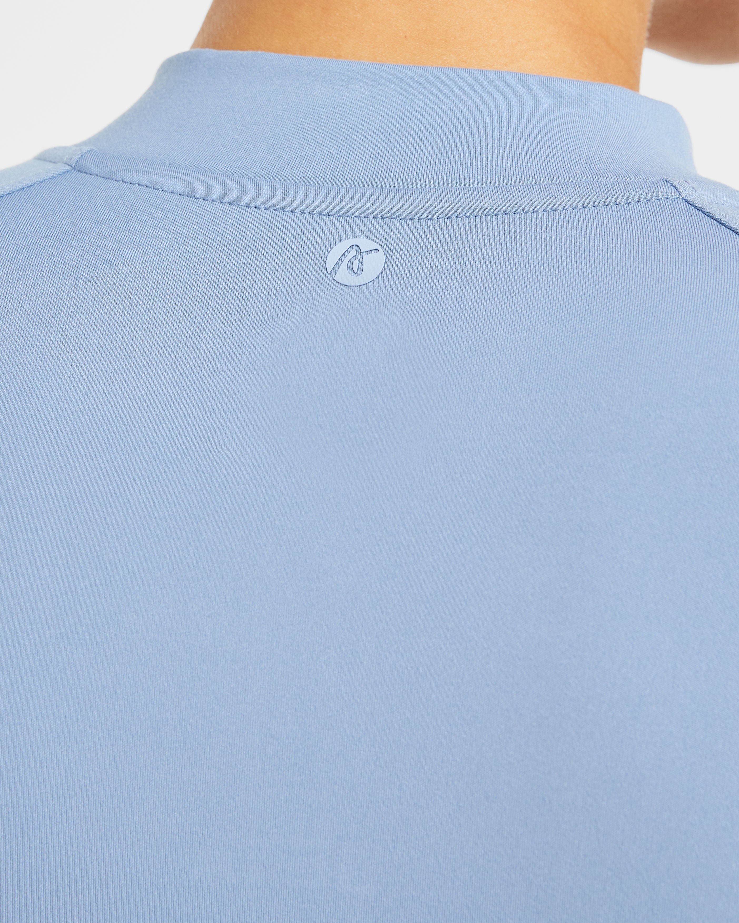 Staple Zip Jacket - Slate Blauw