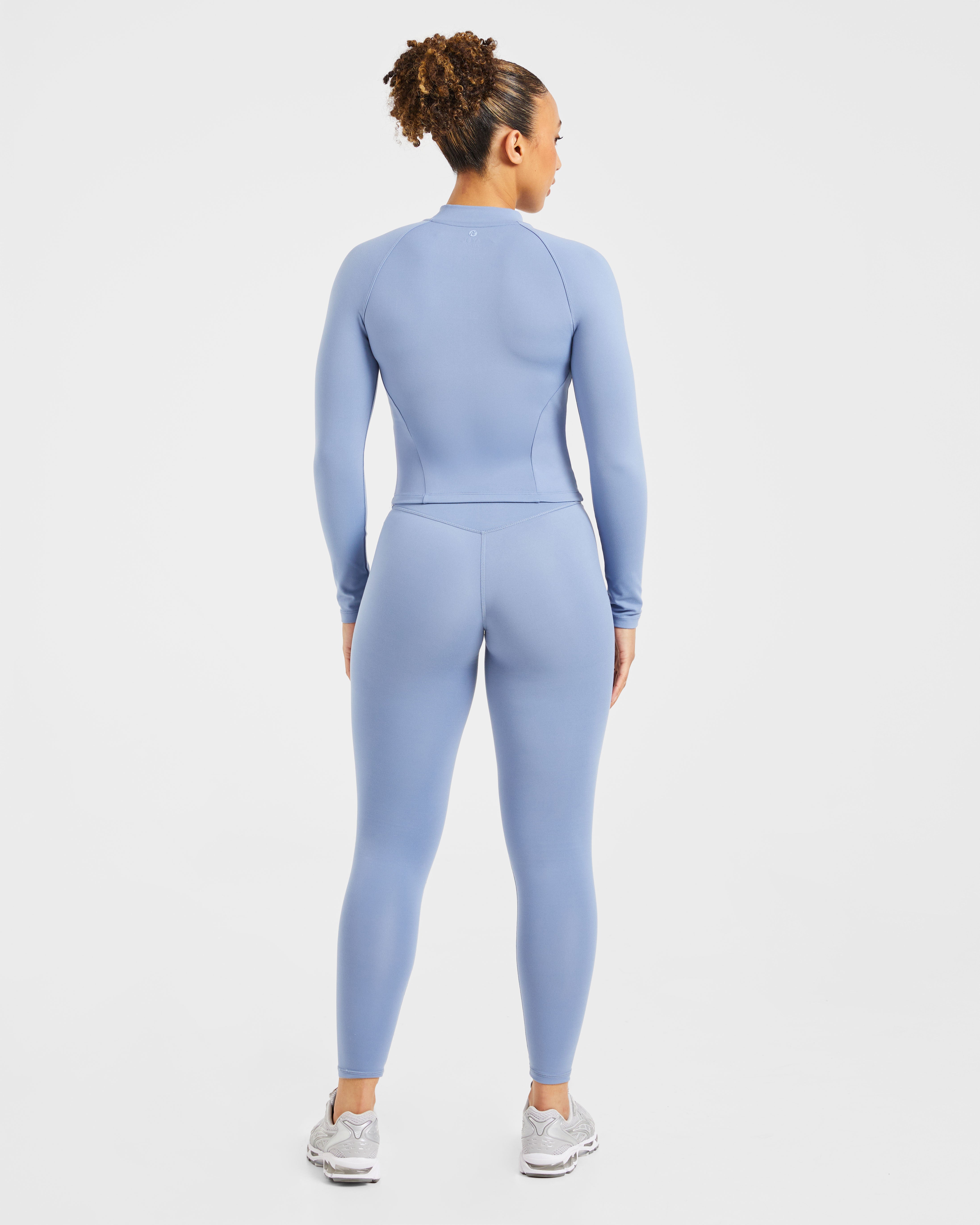 Staple Zip Jacket - Slate Blauw