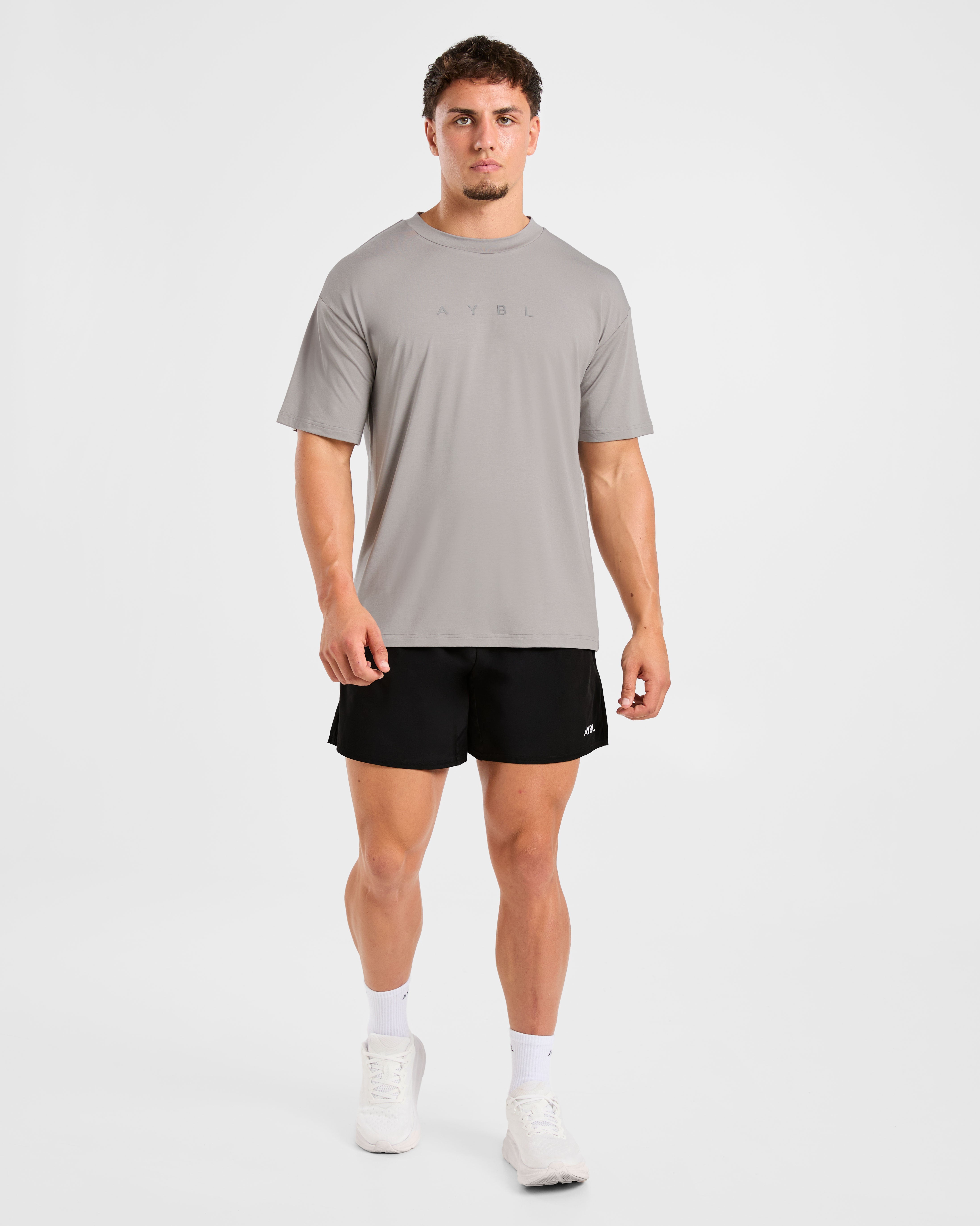 Reinforce Training T Shirt - Clay Grijs