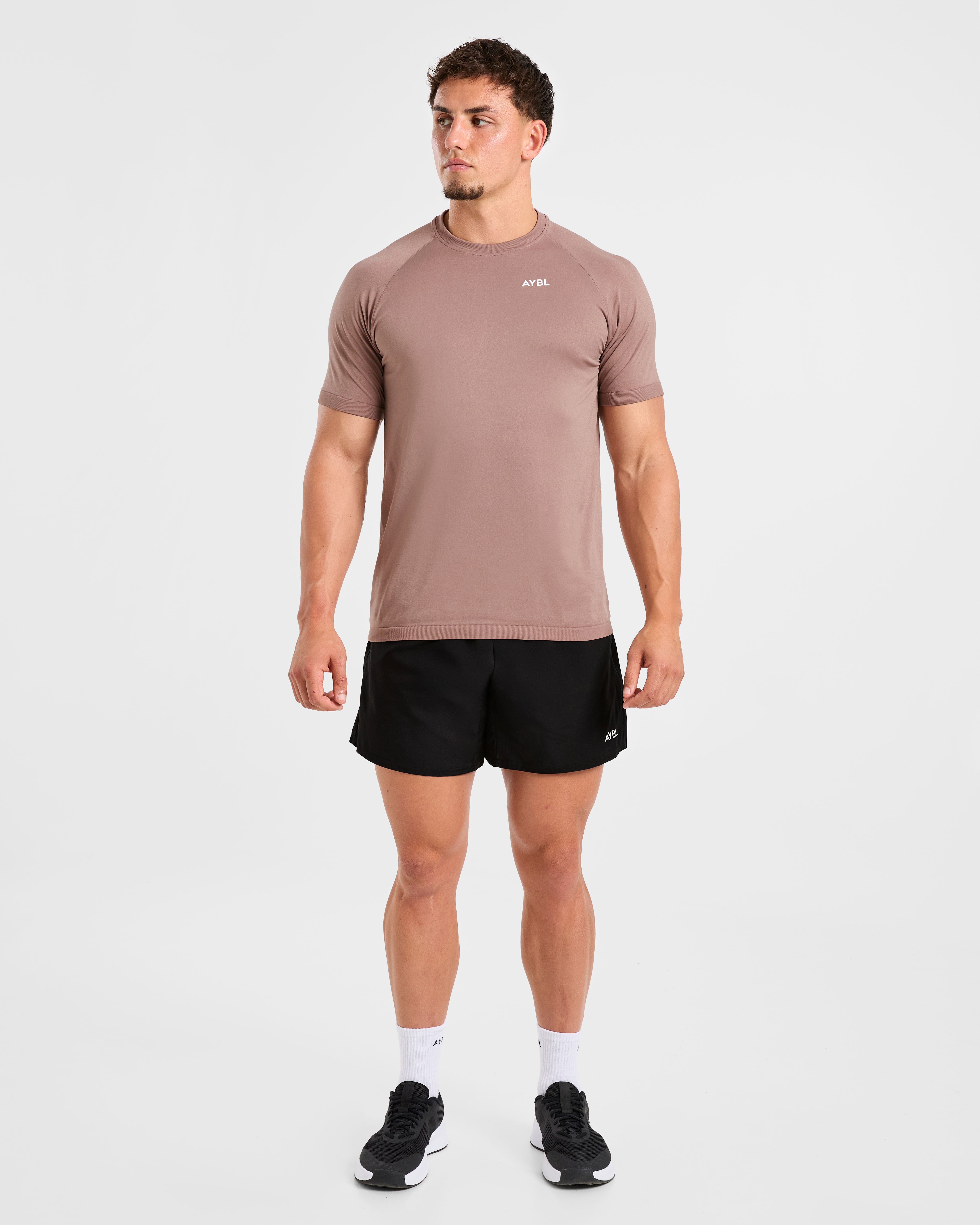 Ascend Seamless T Shirt - Fawn