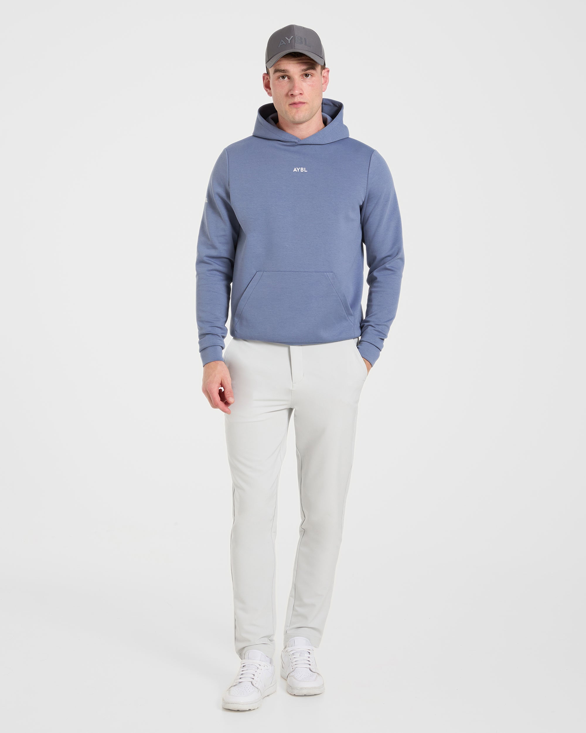 Performance Hoodie - Deep Slate Blue