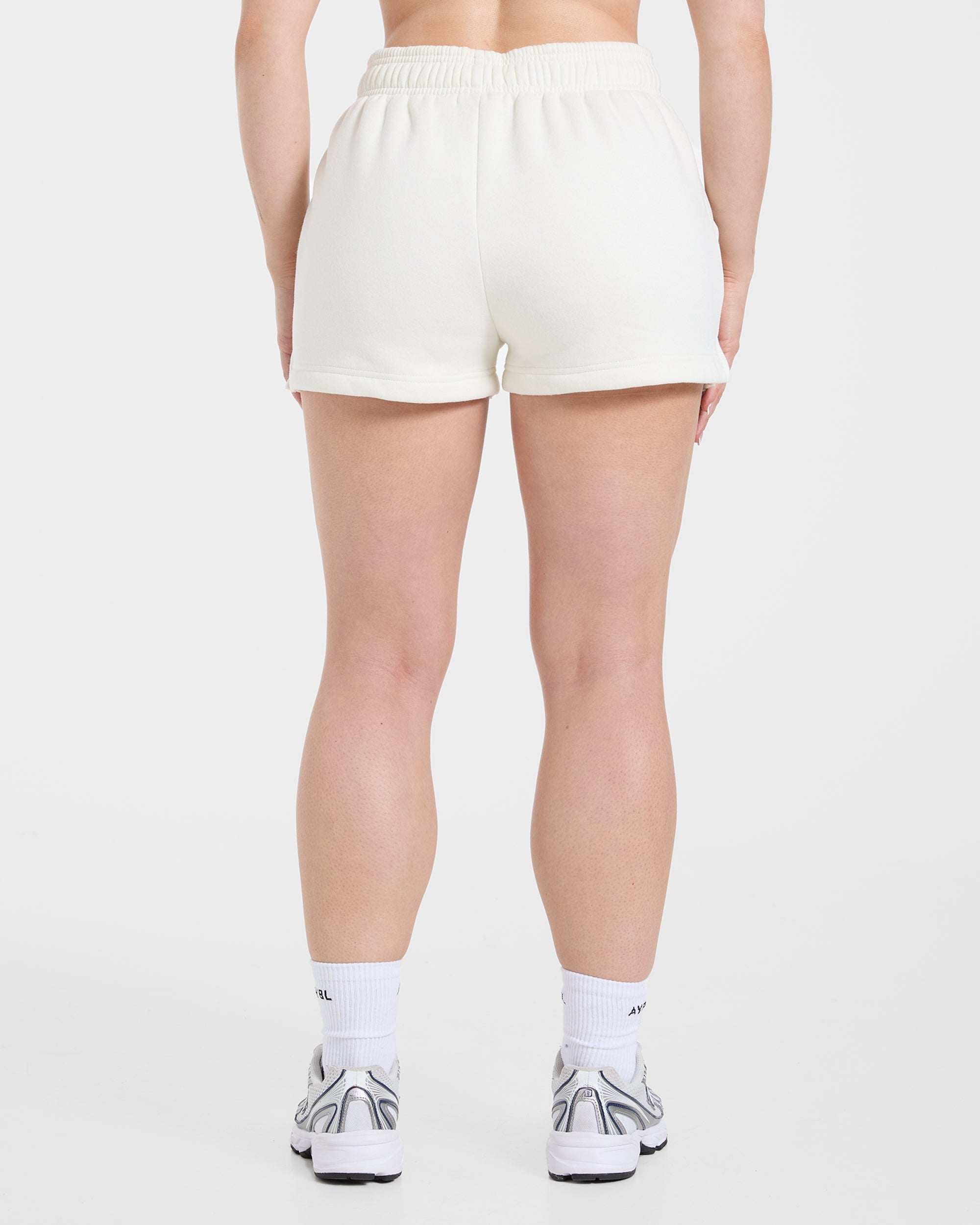 Sports Society Oversized Shorts - Off Wit