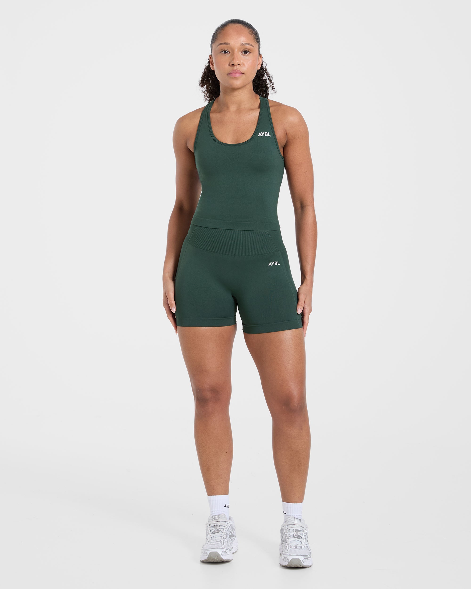 Empower Seamless Tank Top - Dark Groen