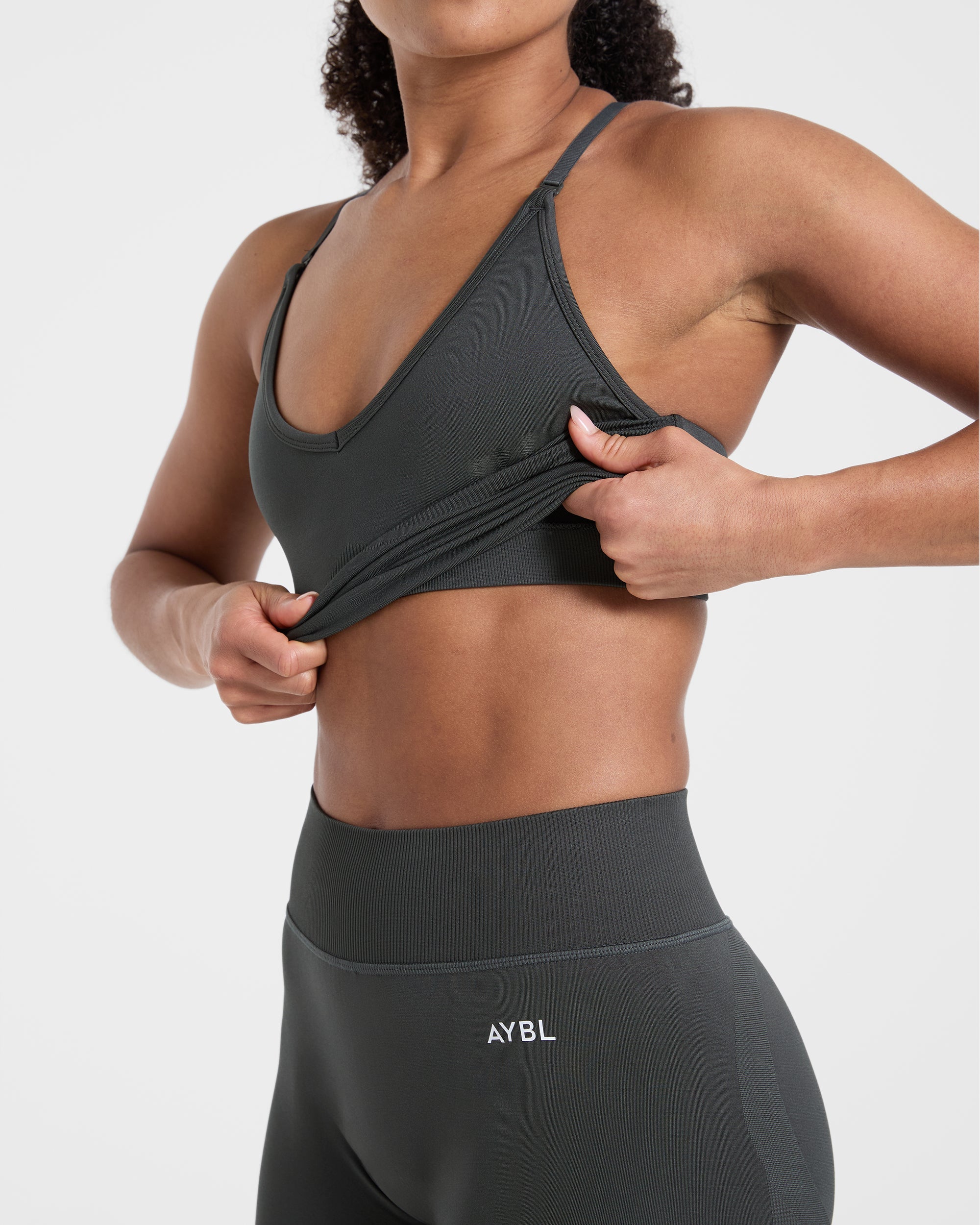 Adapt Seamless Tank Top - Charcoal