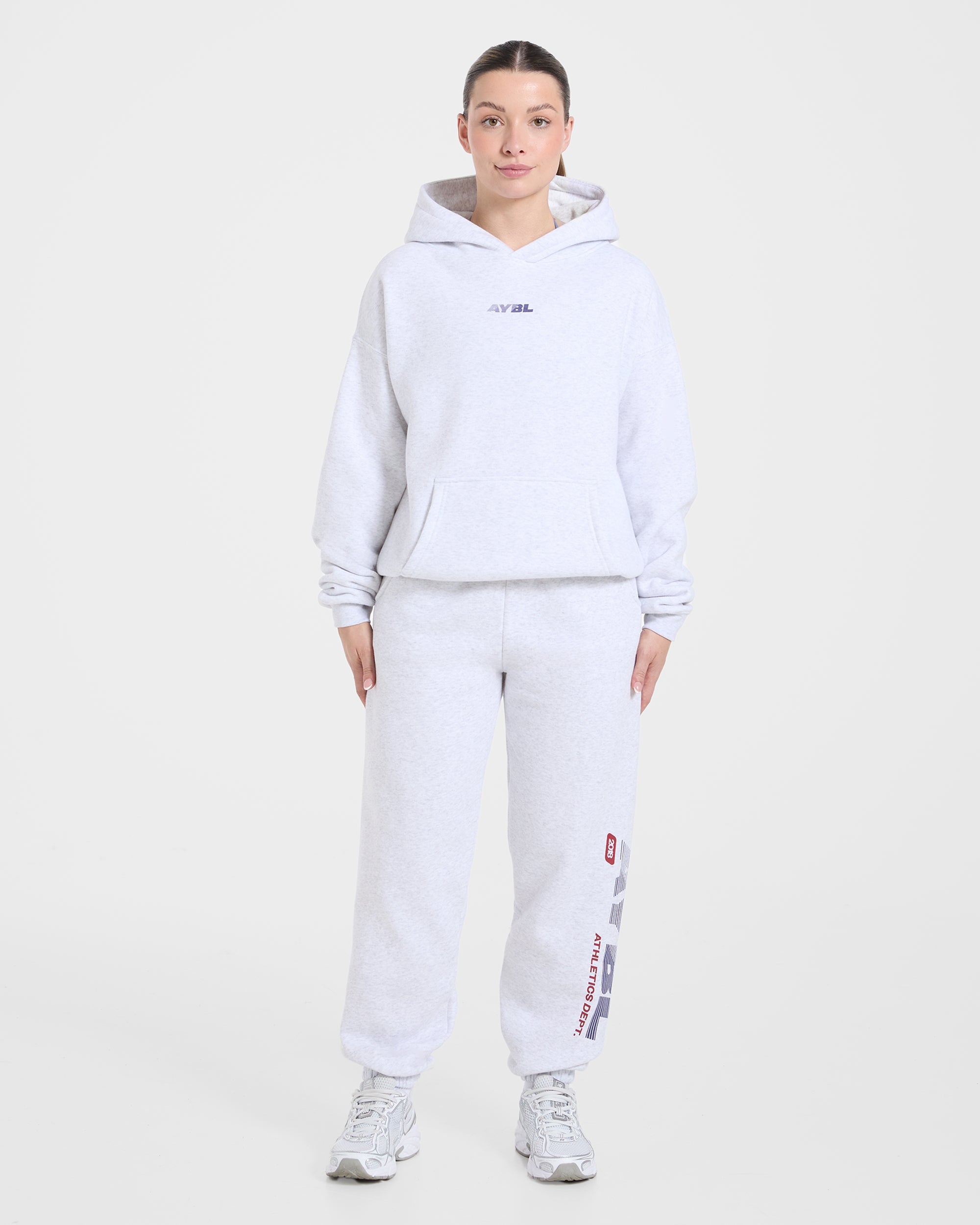 Athletics Dept Oversized Hoodie - Grijs Marl