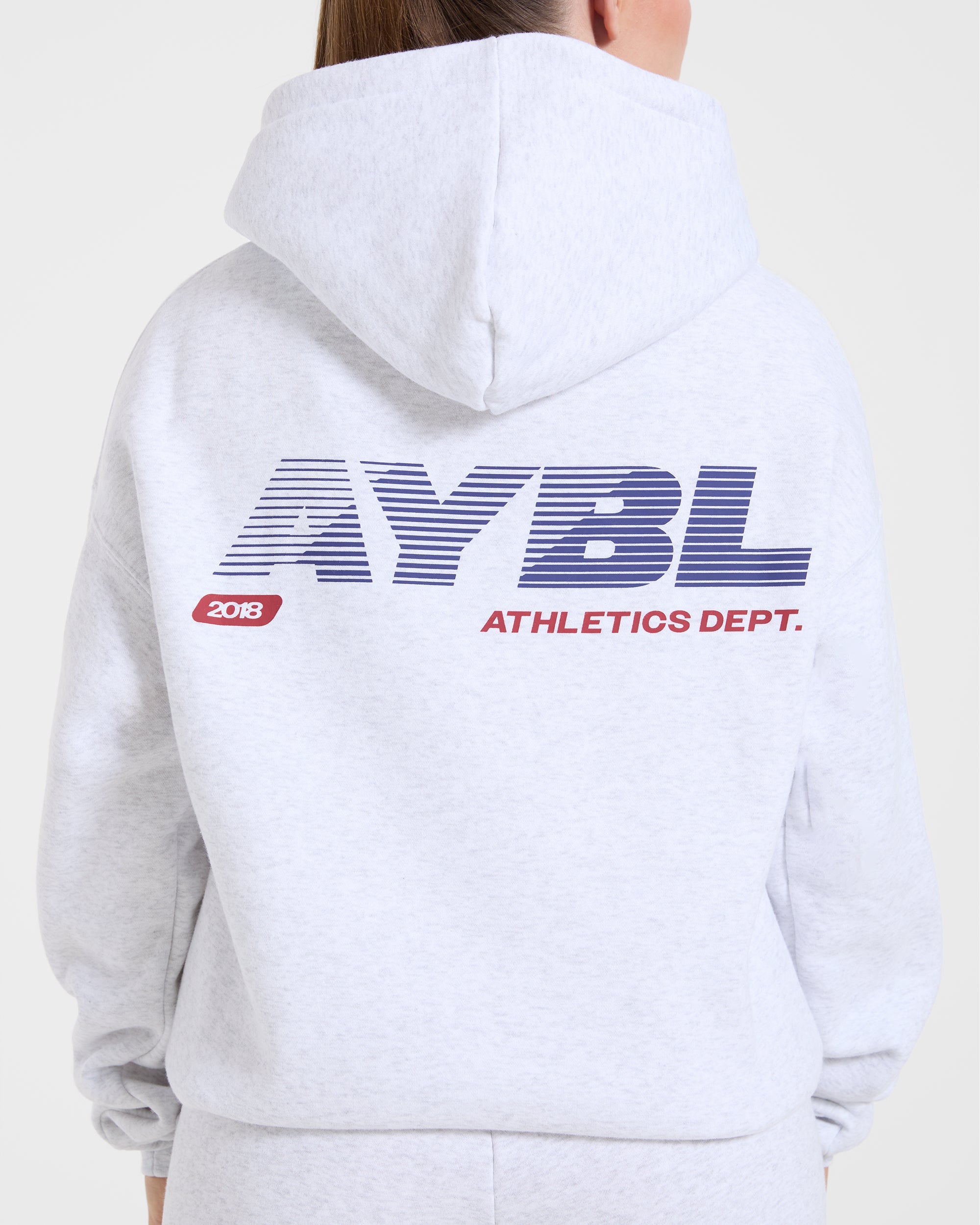 Athletics Dept Oversized Hoodie - Grijs Marl