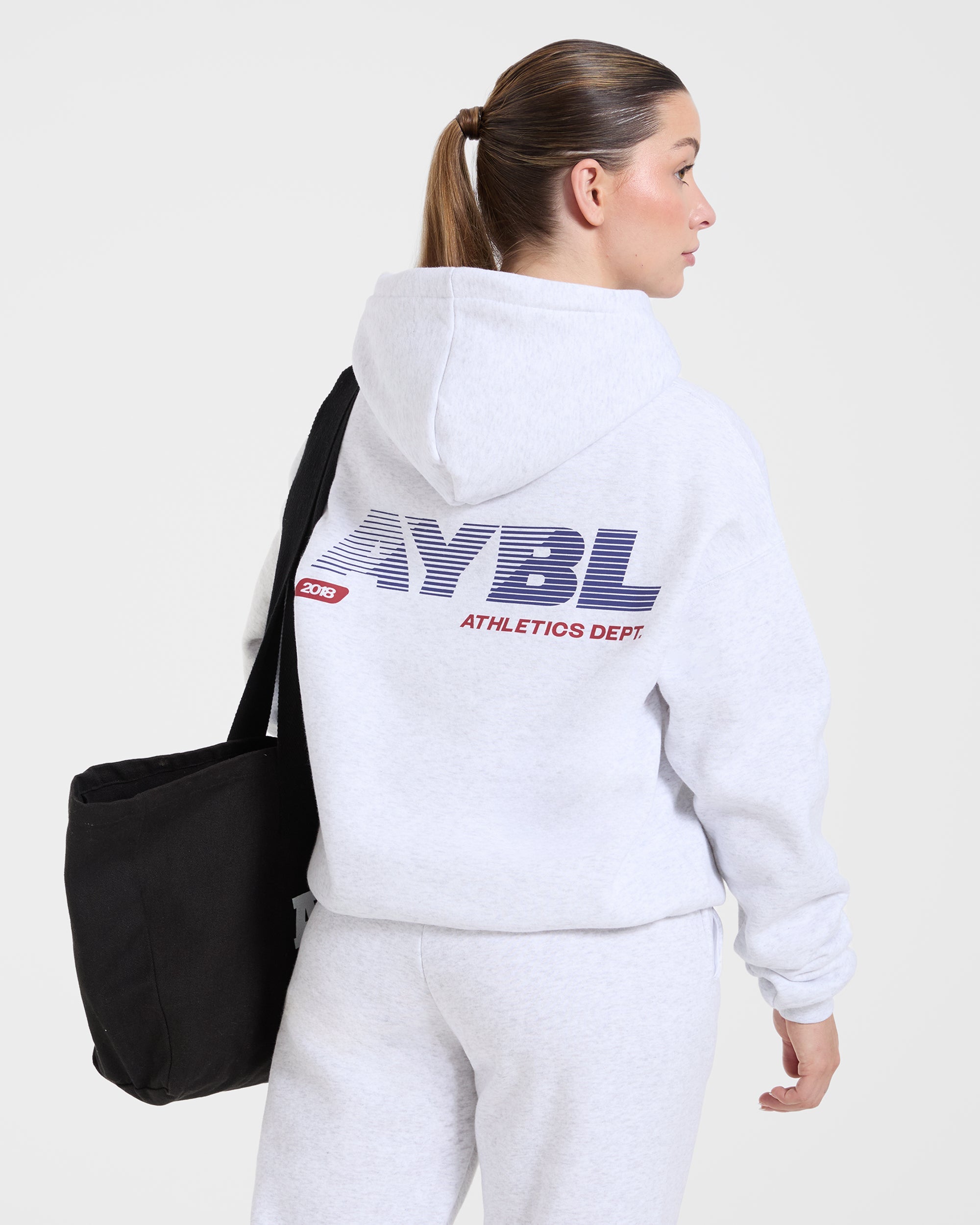 Athletics Dept Oversized Hoodie - Grijs Marl