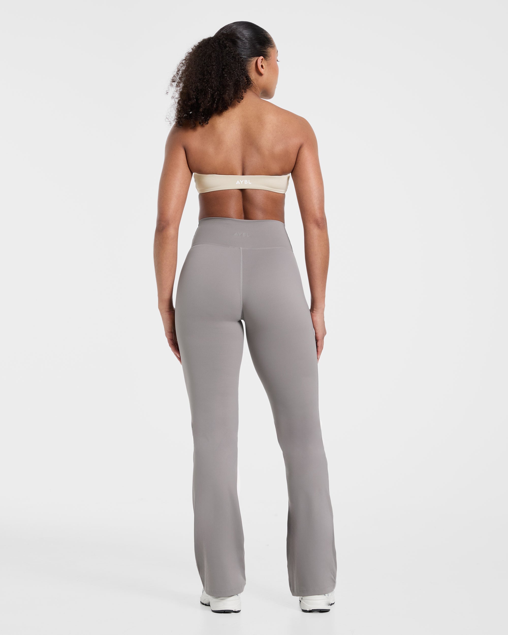 Sculpt Wrap Flared Leggings - Smoke Grijs