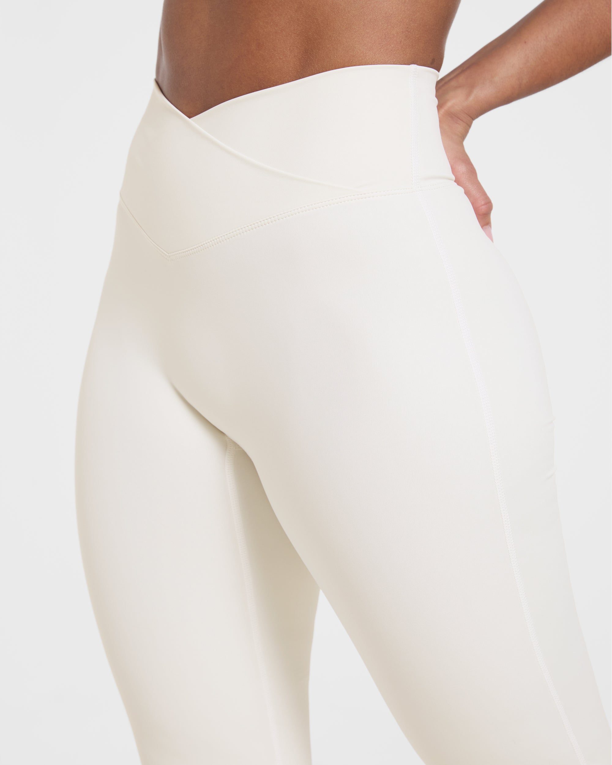 Sculpt Wrap Flared Leggings - Tofu