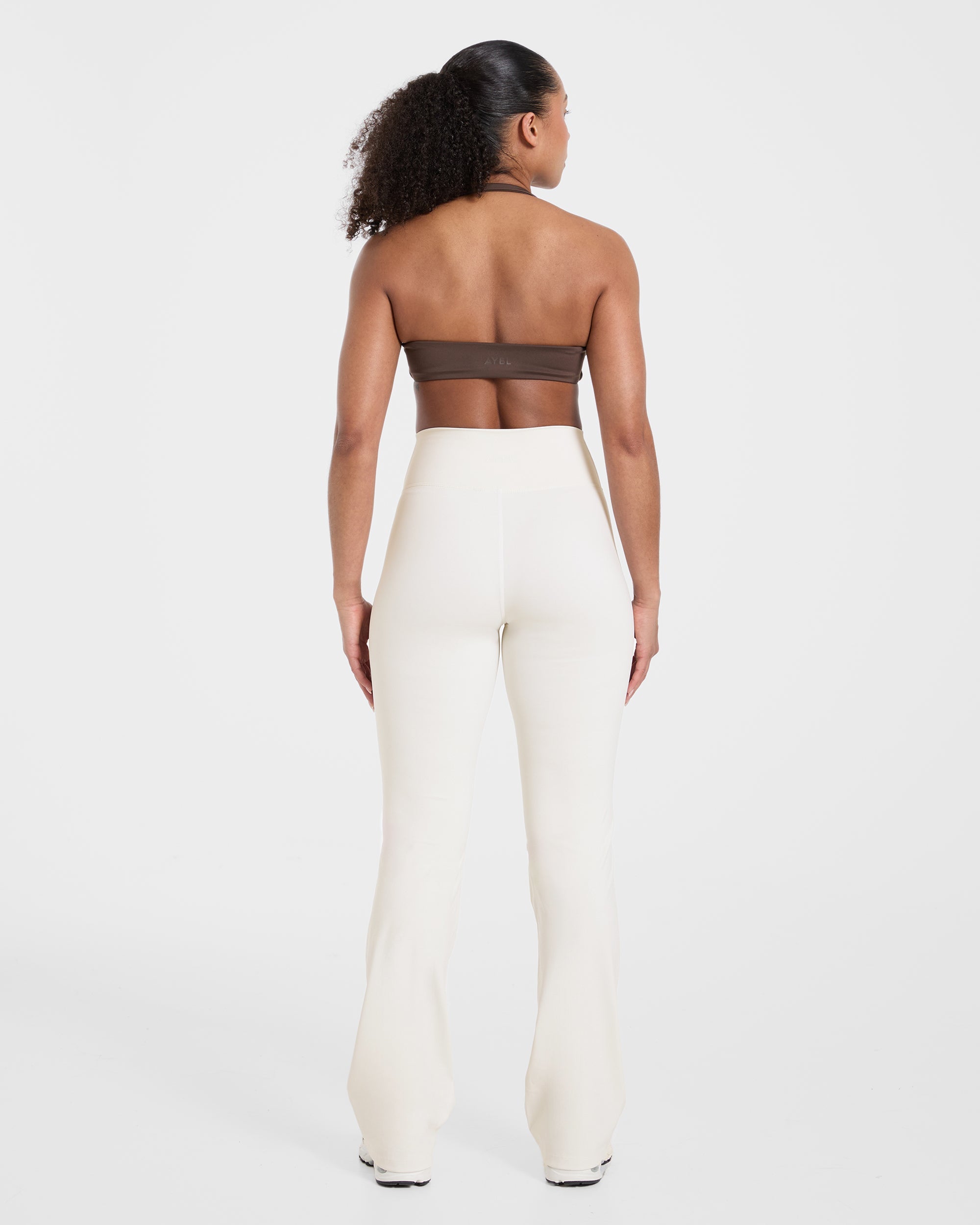 Sculpt Wrap Flared Leggings - Tofu