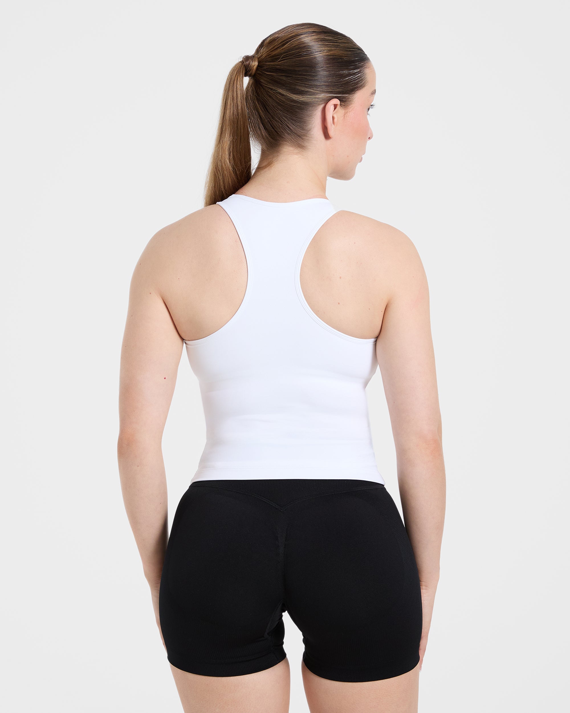 Essential Racerback Tank Top - Wit
