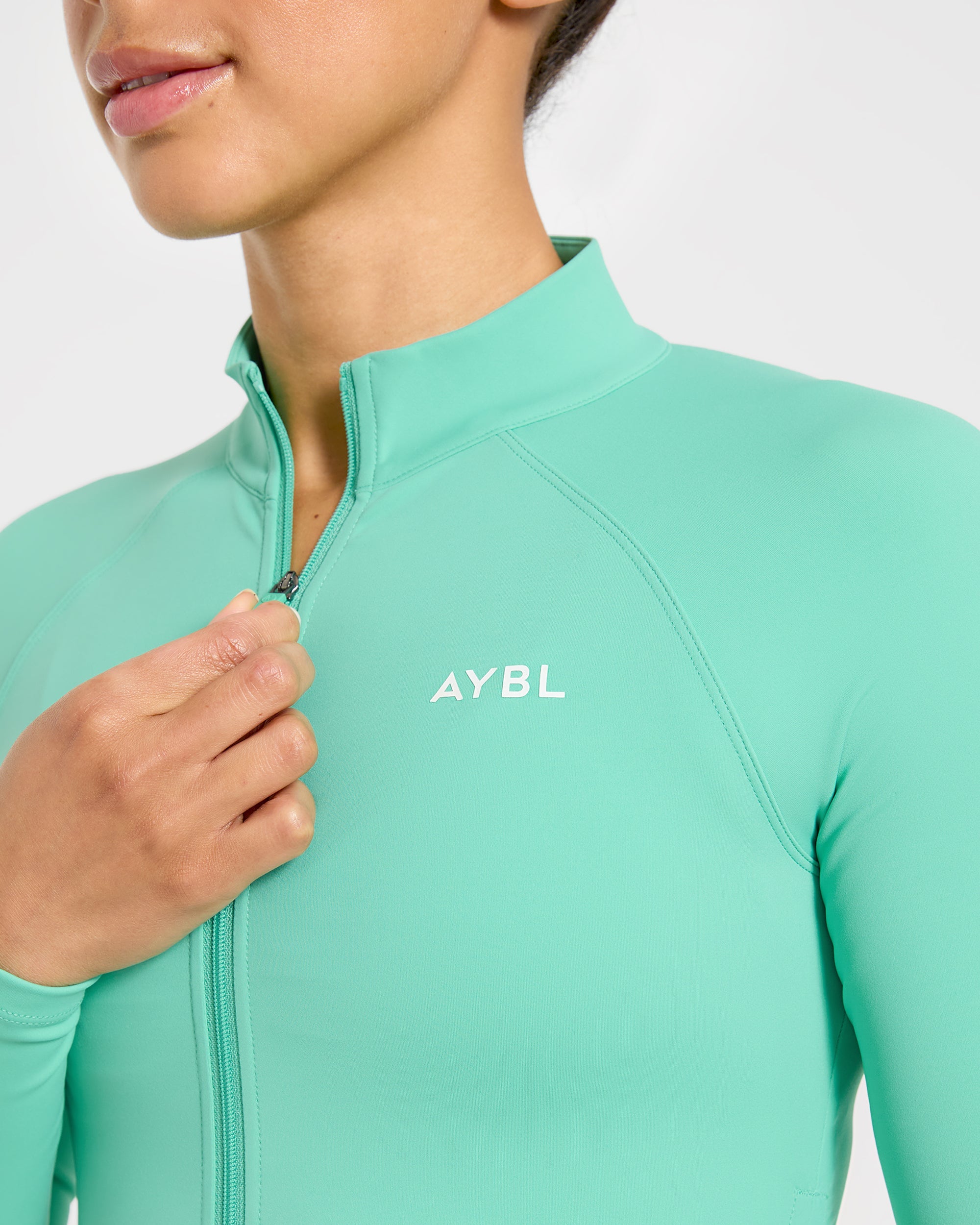 Physique Zip Up Jacket - Summer Groen