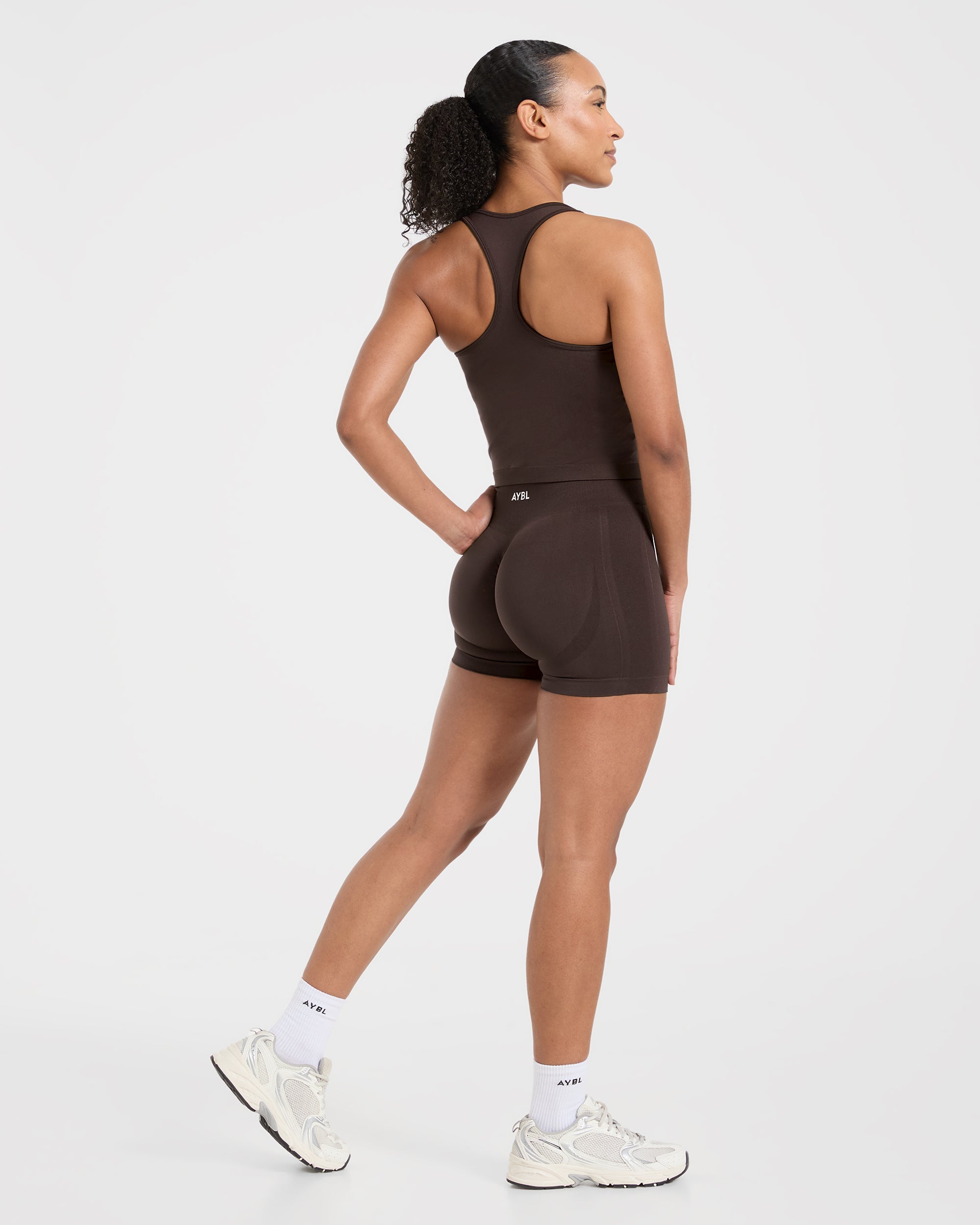 Empower Seamless Tank Top - Cocoa Bruin