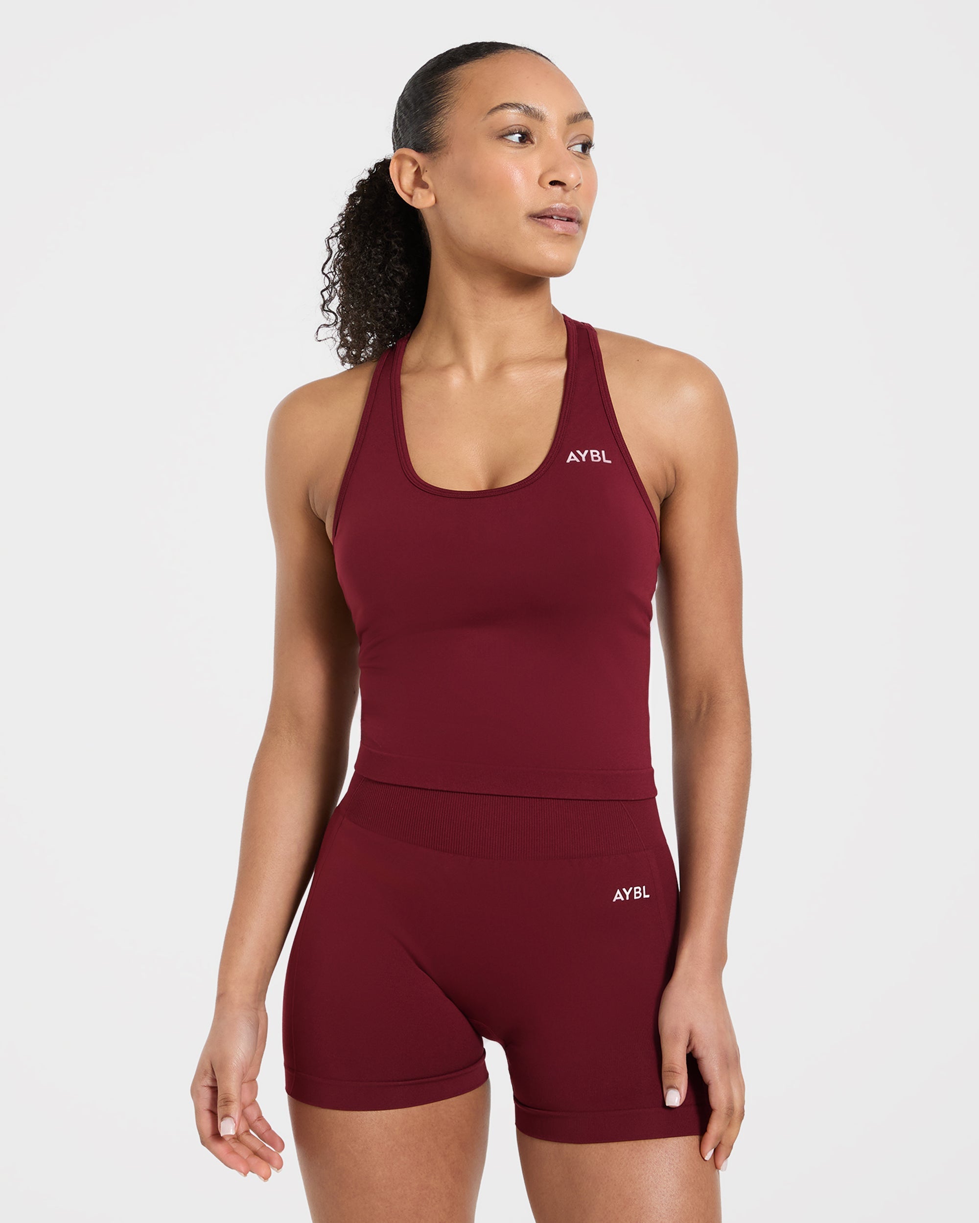 Empower Seamless Tank Top - Rood Wine