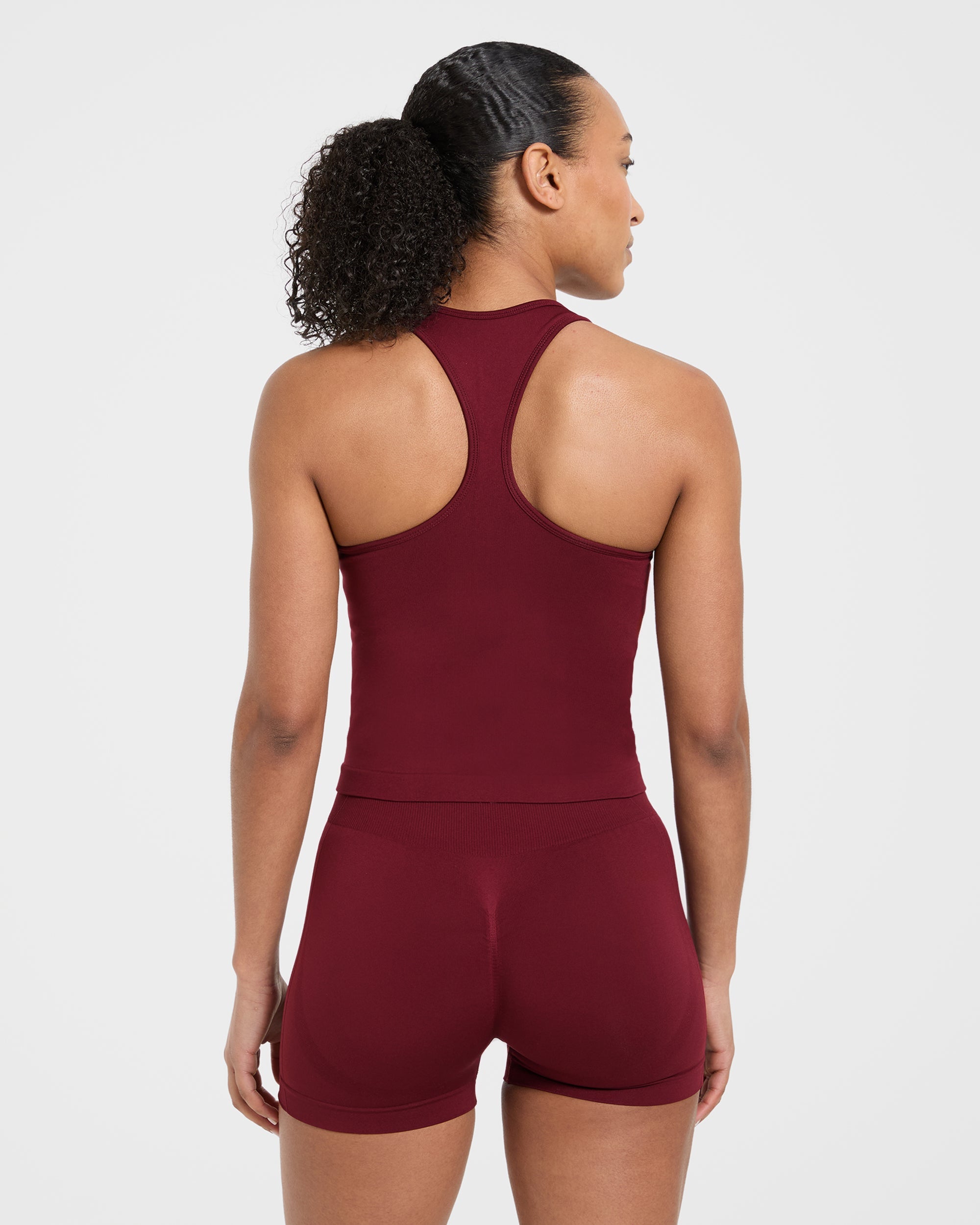 Empower Seamless Tank Top - Rood Wine