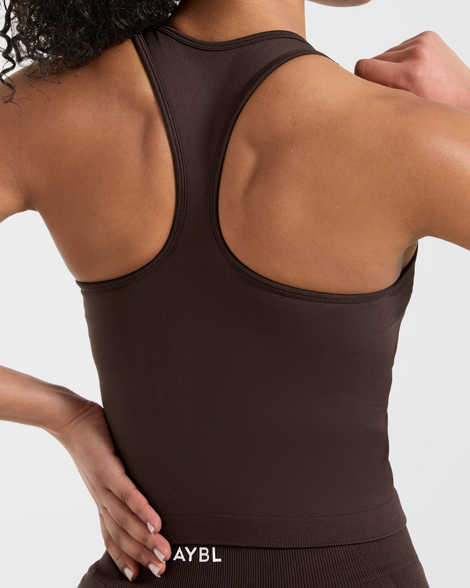 Empower Seamless Tank Top - Cocoa Bruin