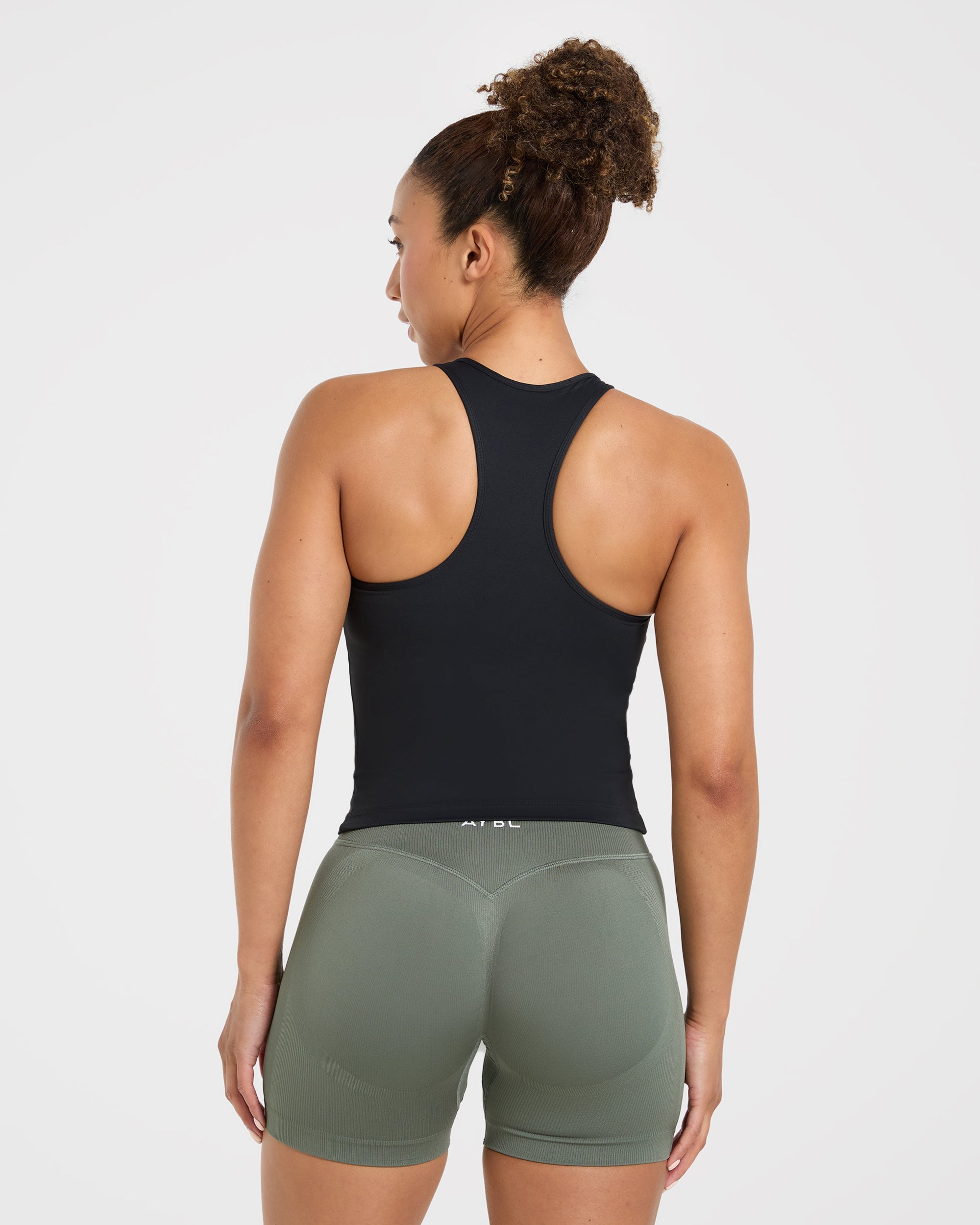 Essential Racerback Tank Top - Zwart
