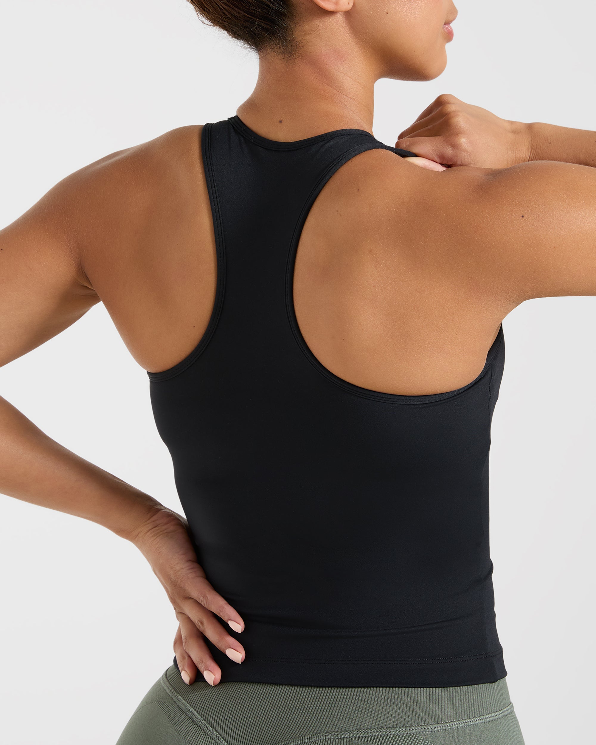 Essential Racerback Tank Top - Zwart