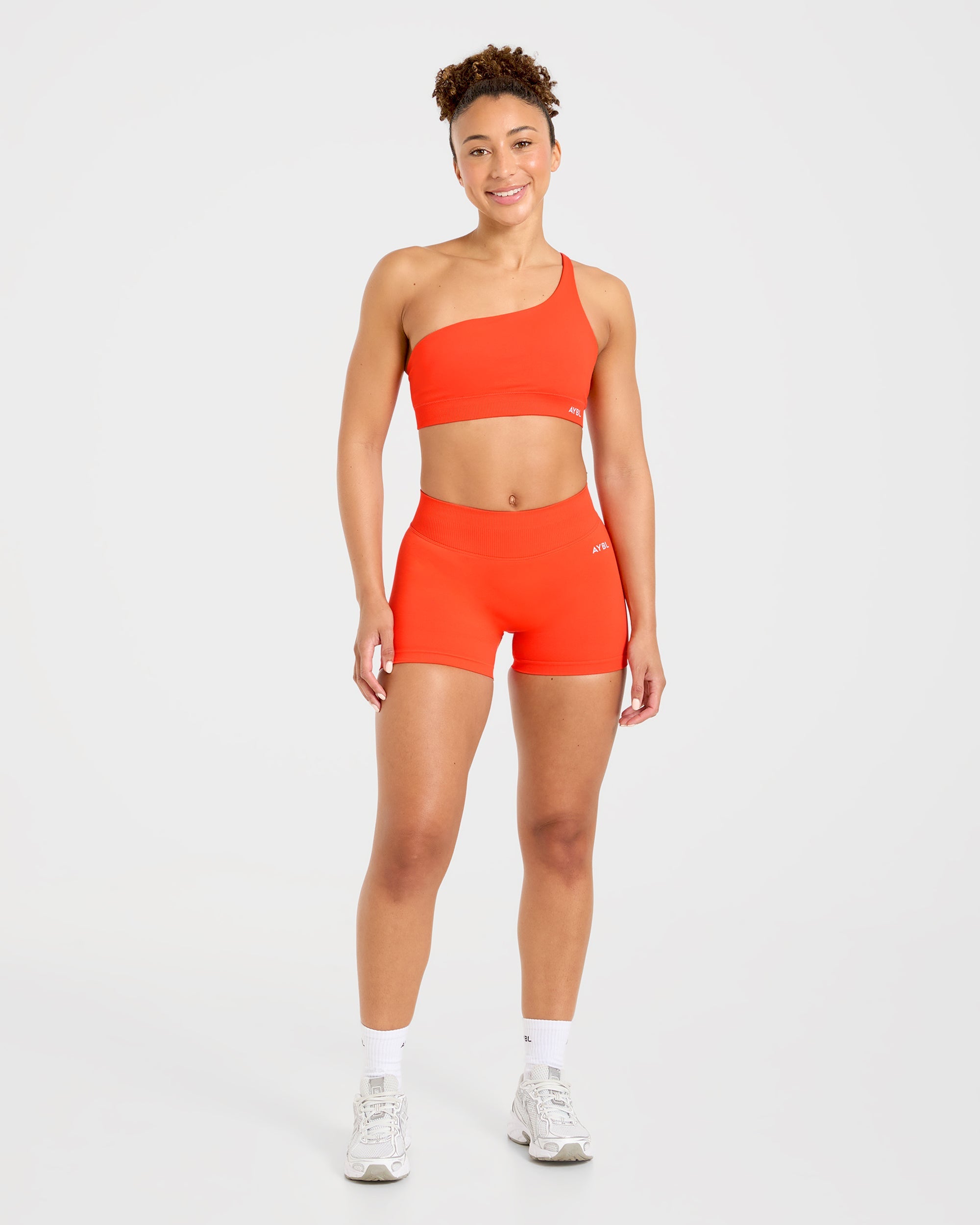 Enhance Seamless Shorts | 3.5" - Summer Oranje