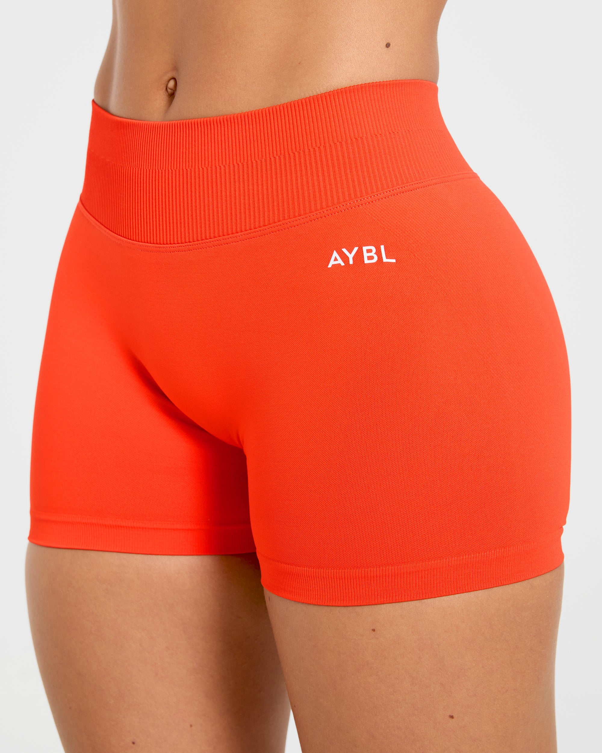 Enhance Seamless Shorts | 3.5" - Summer Oranje