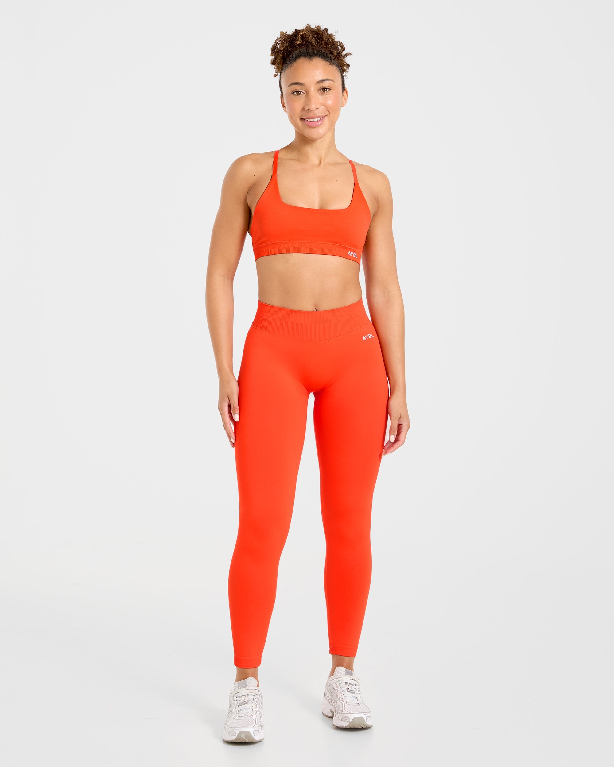 Enhance Seamless Sports Bra - Summer Oranje
