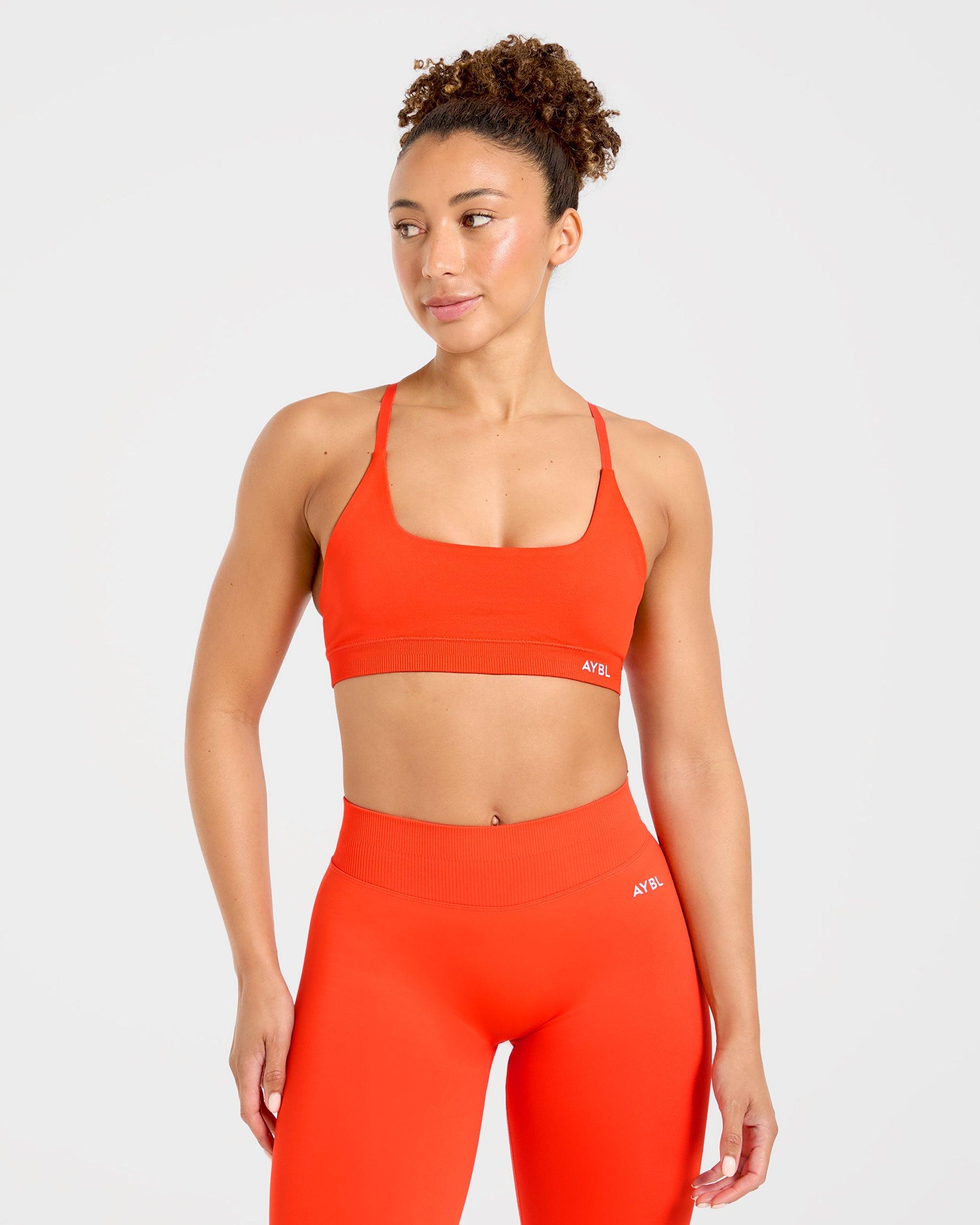 Enhance Seamless Sports Bra - Summer Oranje