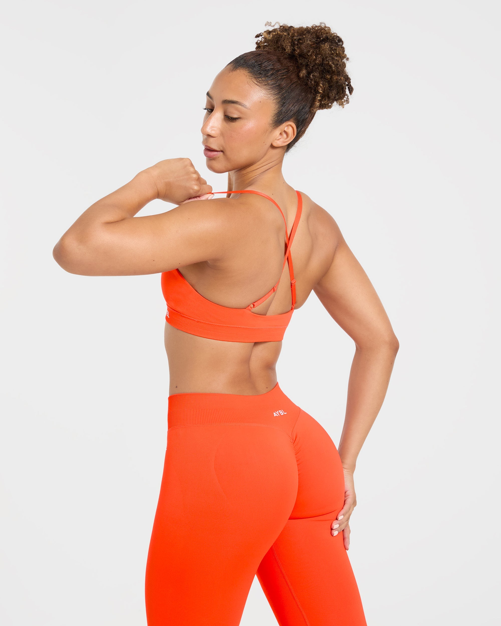 Enhance Seamless Sports Bra - Summer Oranje