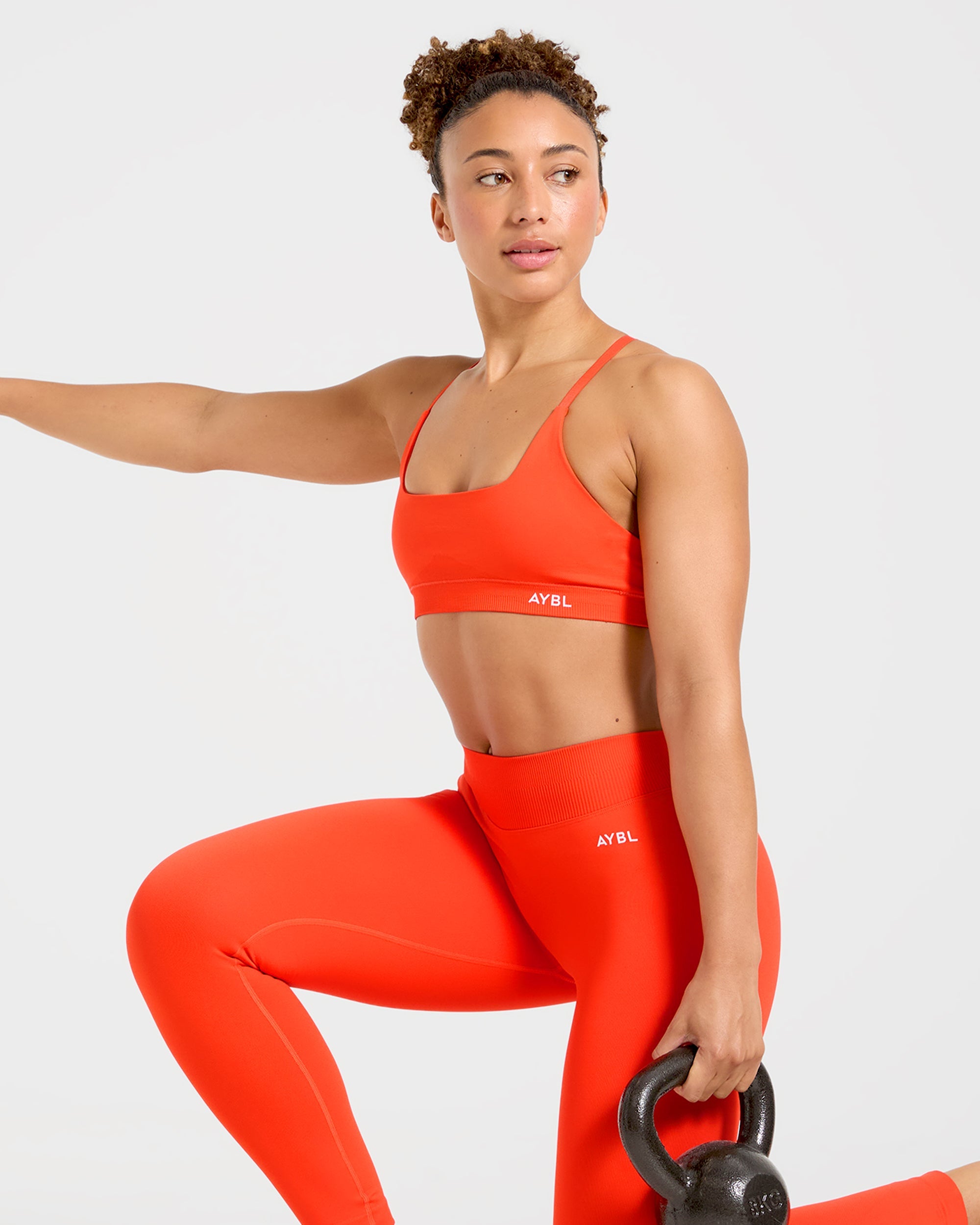 Enhance Seamless Leggings - Summer Oranje